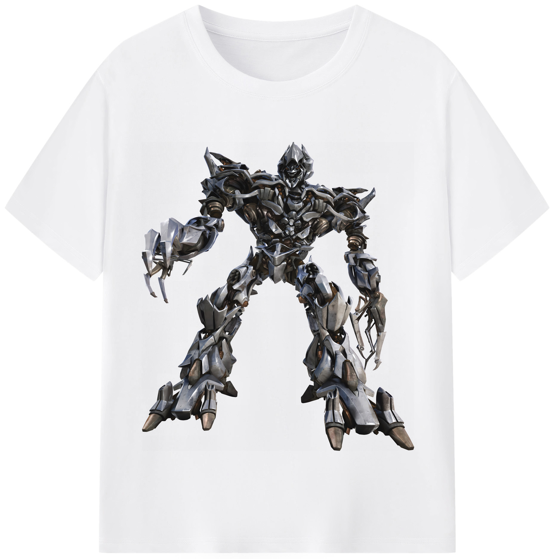 （画像用） Transformers トランスフォーマー 綿100％半袖Tシャツ（フロントプリント）