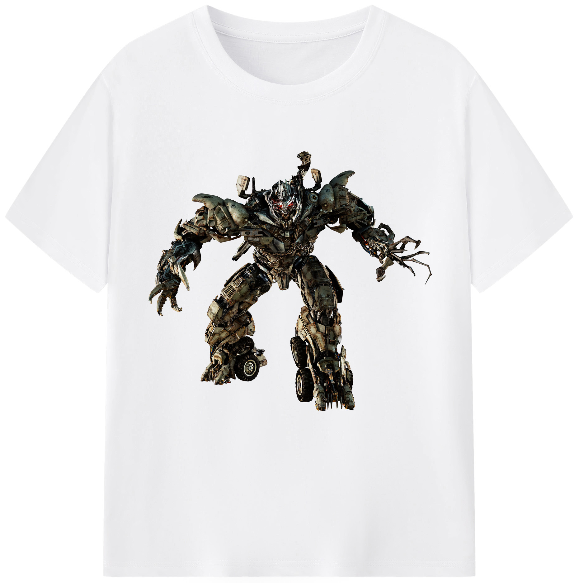 （画像用） Transformers トランスフォーマー 綿100％半袖Tシャツ（フロントプリント）