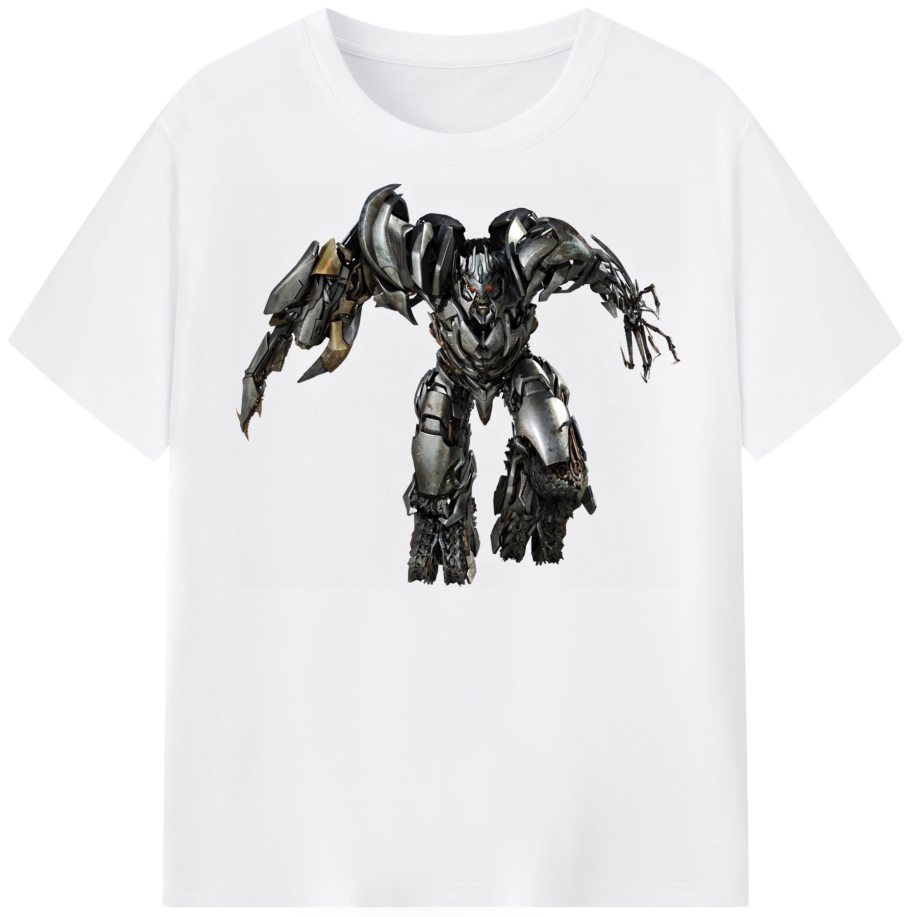 （画像用） Transformers トランスフォーマー 綿100％半袖Tシャツ（フロントプリント）