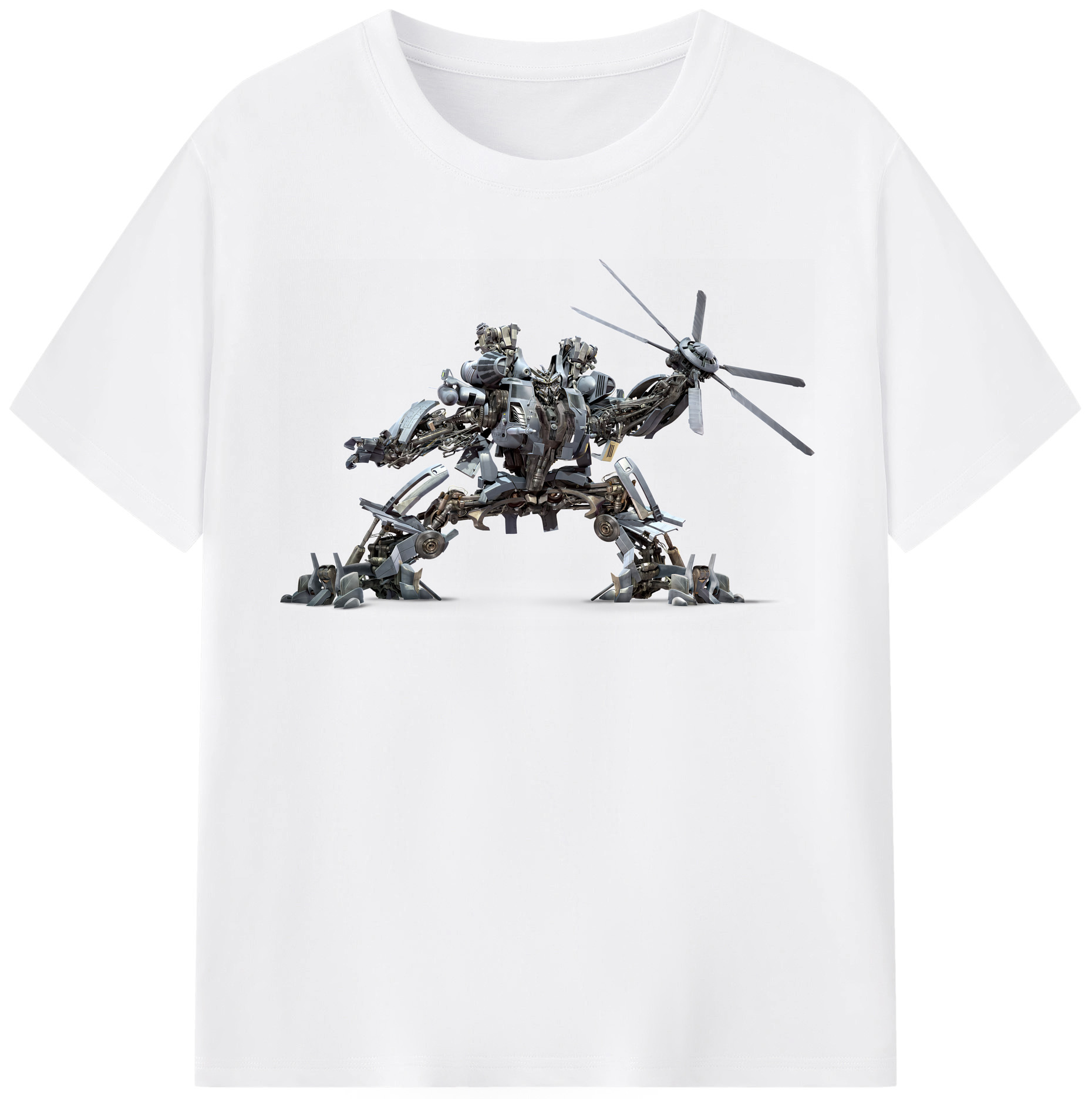 （画像用） Transformers トランスフォーマー 綿100％半袖Tシャツ（フロントプリント）
