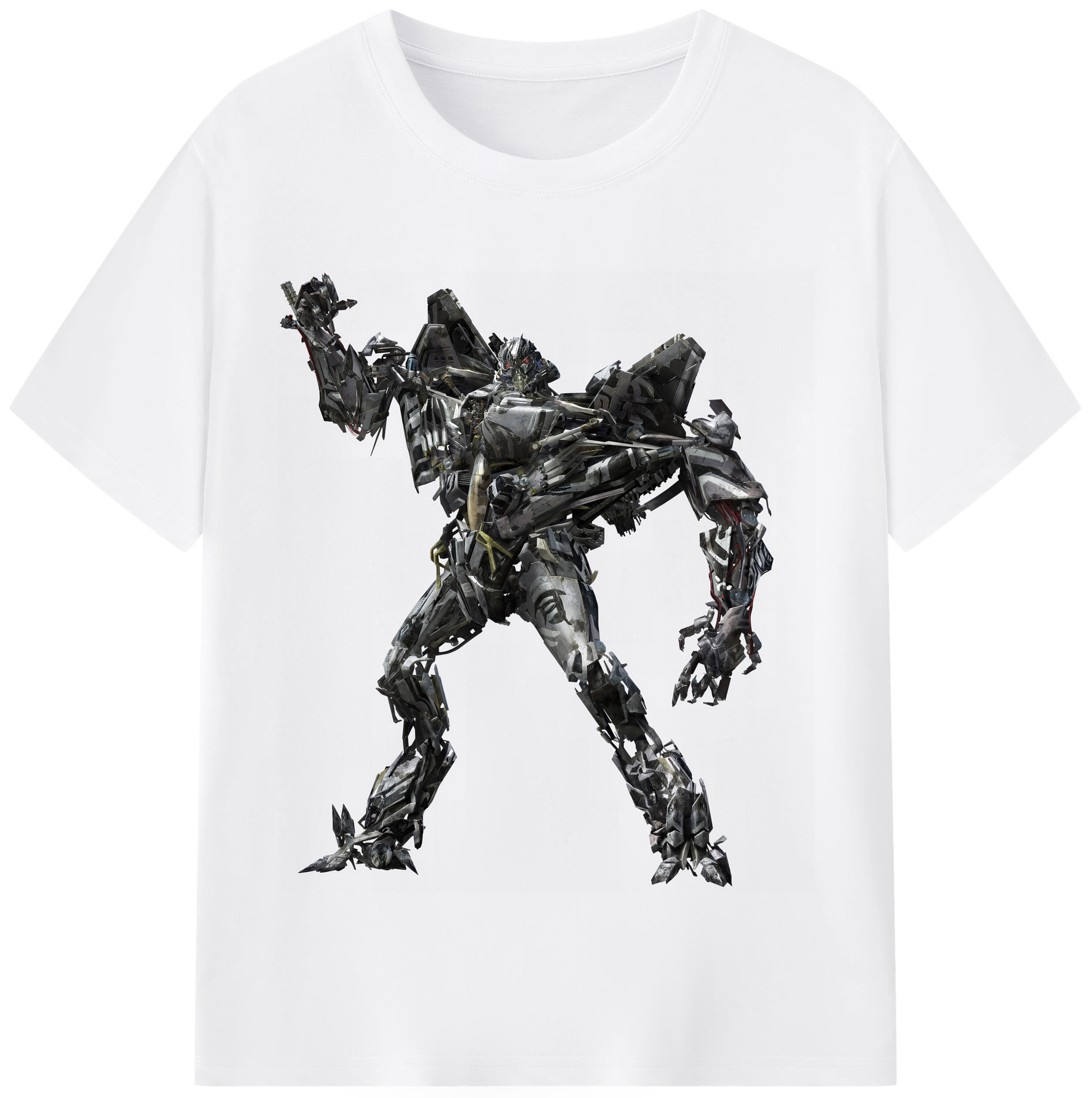 （画像用） Transformers トランスフォーマー 綿100％半袖Tシャツ（フロントプリント）