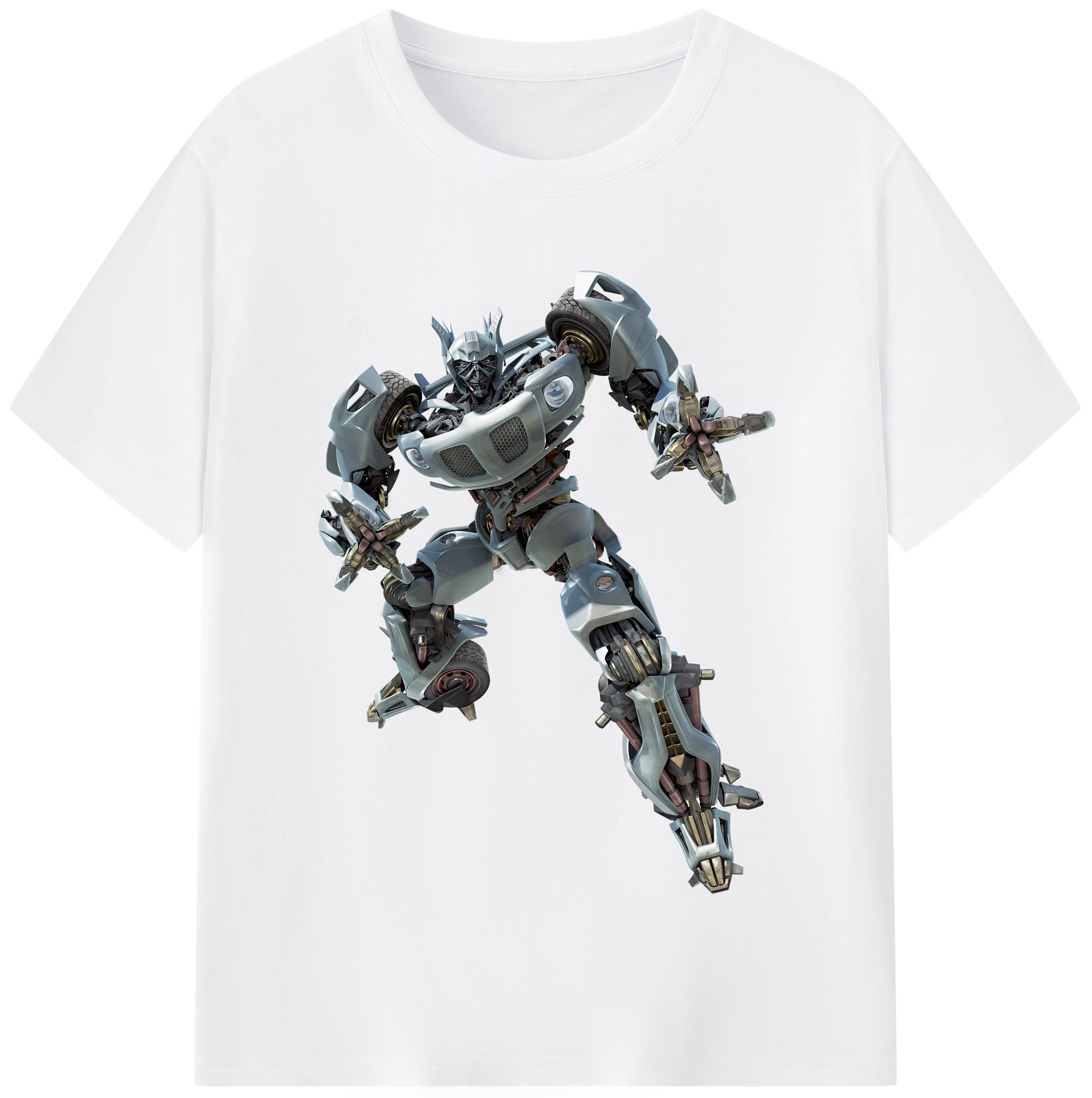 （画像用） Transformers トランスフォーマー 綿100％半袖Tシャツ（フロントプリント）