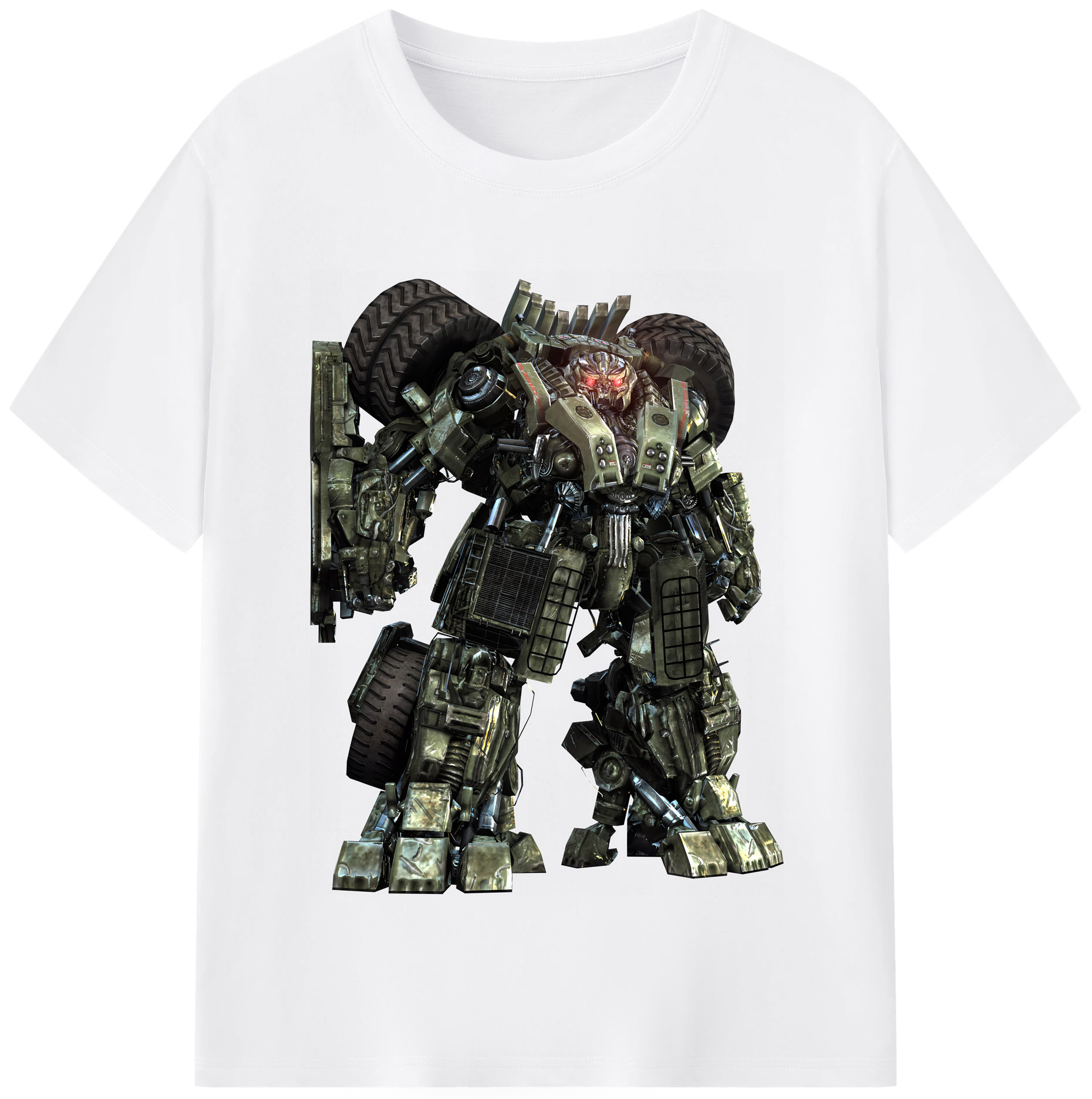 （画像用） Transformers トランスフォーマー 綿100％半袖Tシャツ（フロントプリント）