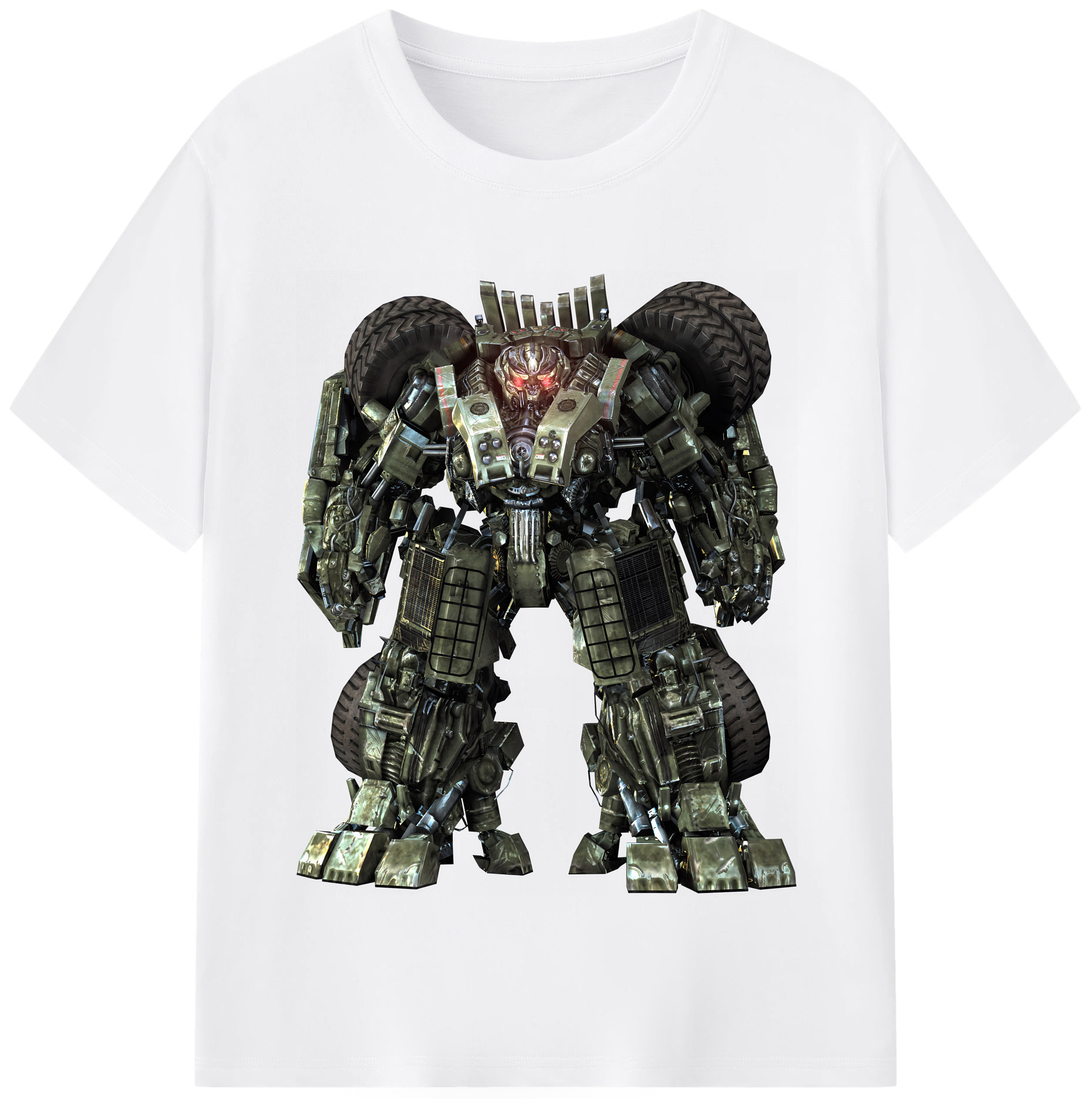 （画像用） Transformers トランスフォーマー 綿100％半袖Tシャツ（フロントプリント）