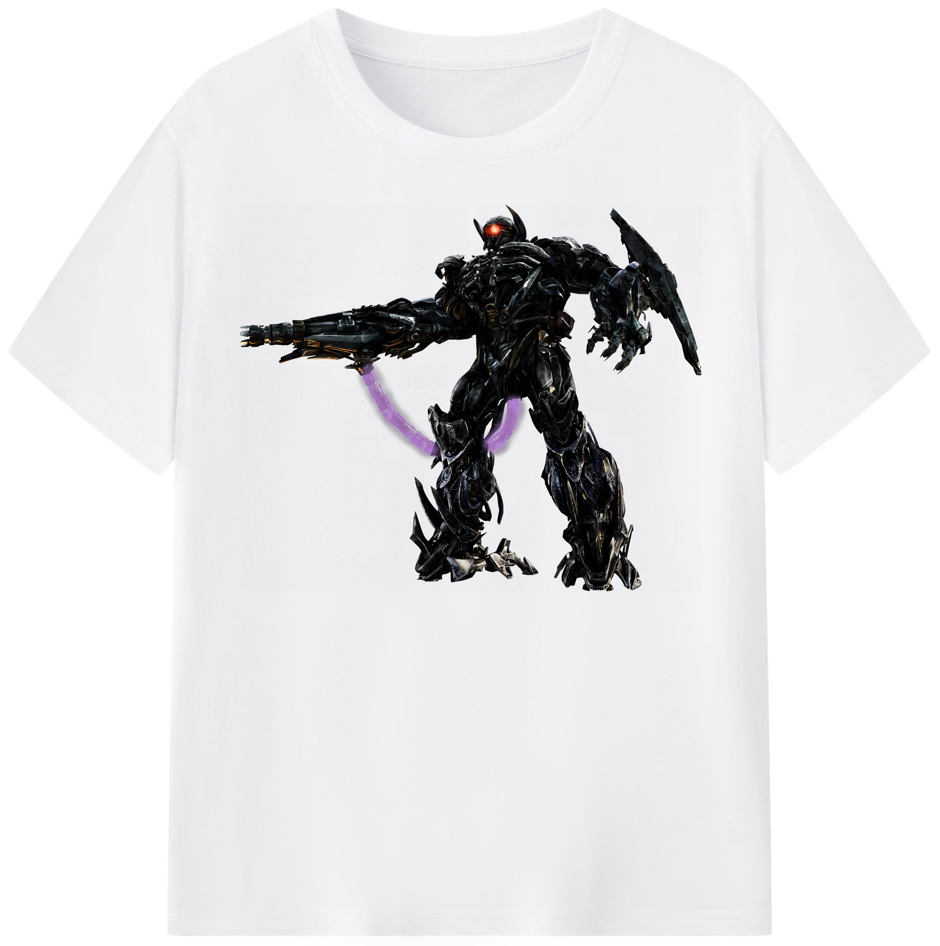 （画像用） Transformers トランスフォーマー 綿100％半袖Tシャツ（フロントプリント）