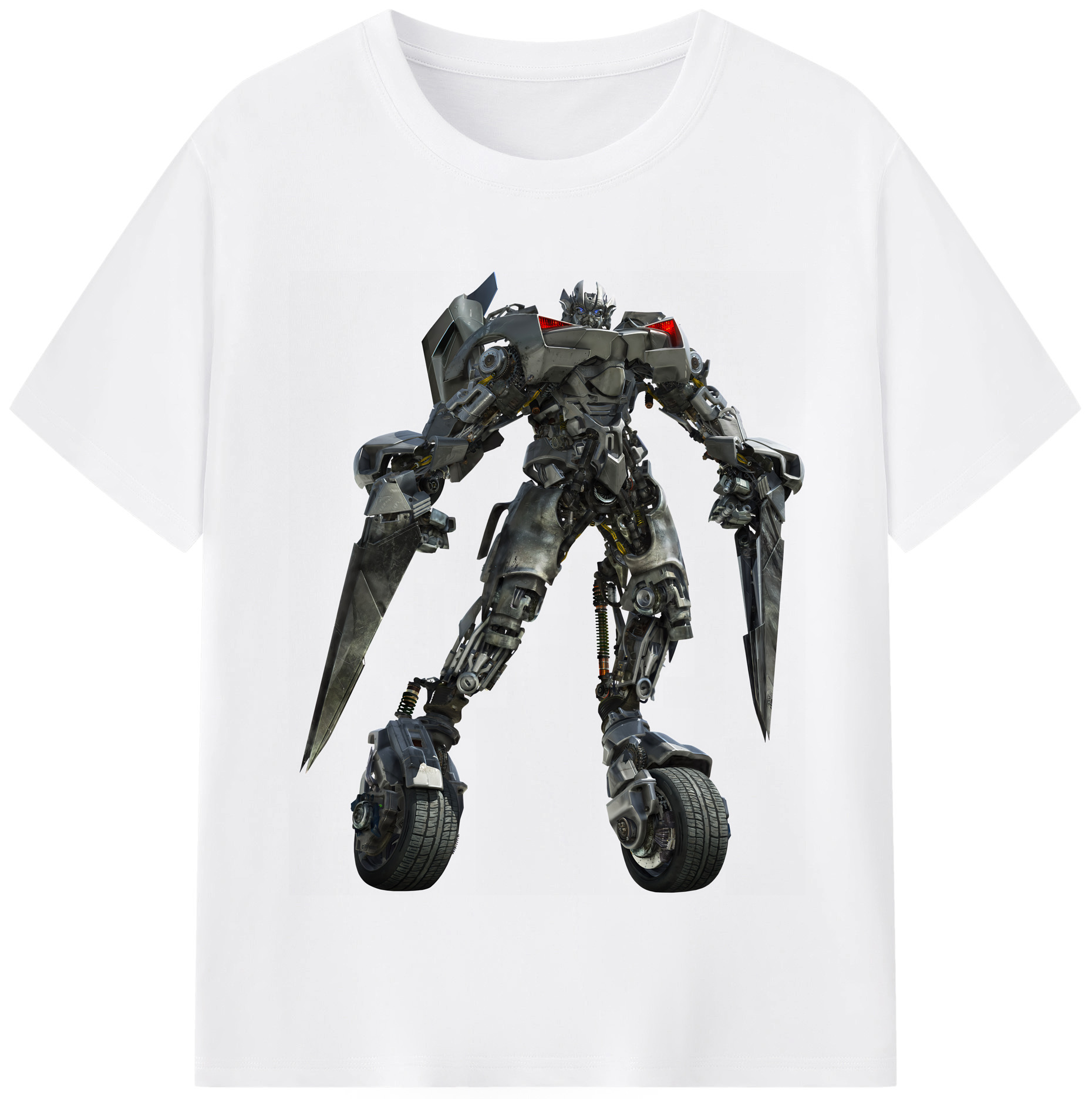 （画像用） Transformers トランスフォーマー 綿100％半袖Tシャツ（フロントプリント）