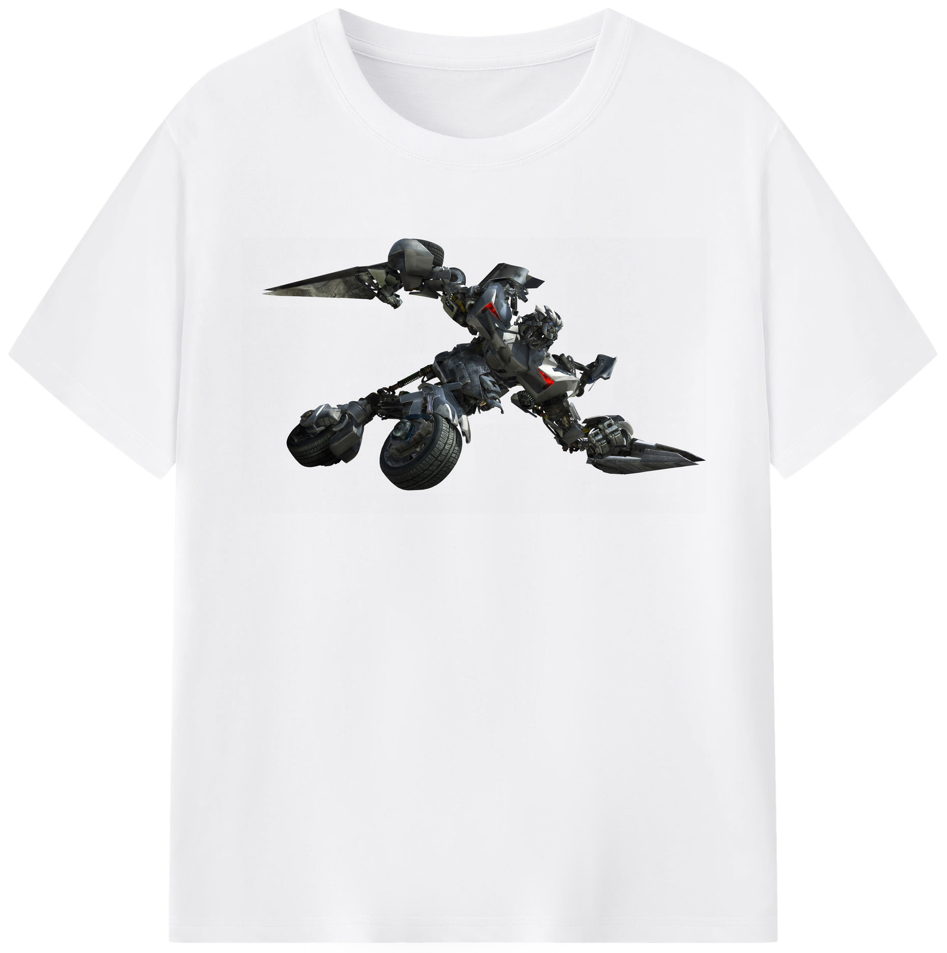（画像用） Transformers トランスフォーマー 綿100％半袖Tシャツ（フロントプリント）