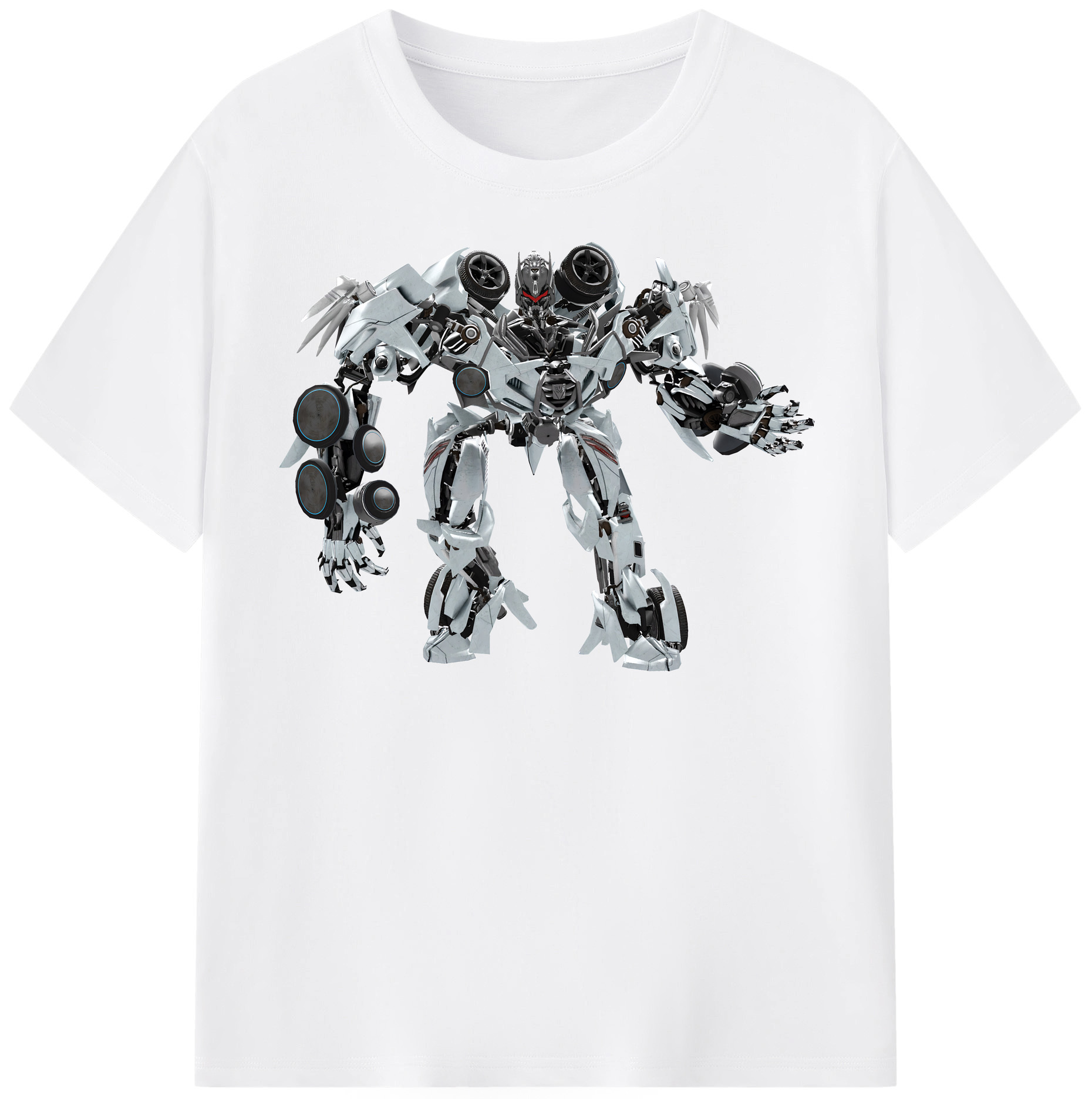（画像用） Transformers トランスフォーマー 綿100％半袖Tシャツ（フロントプリント）