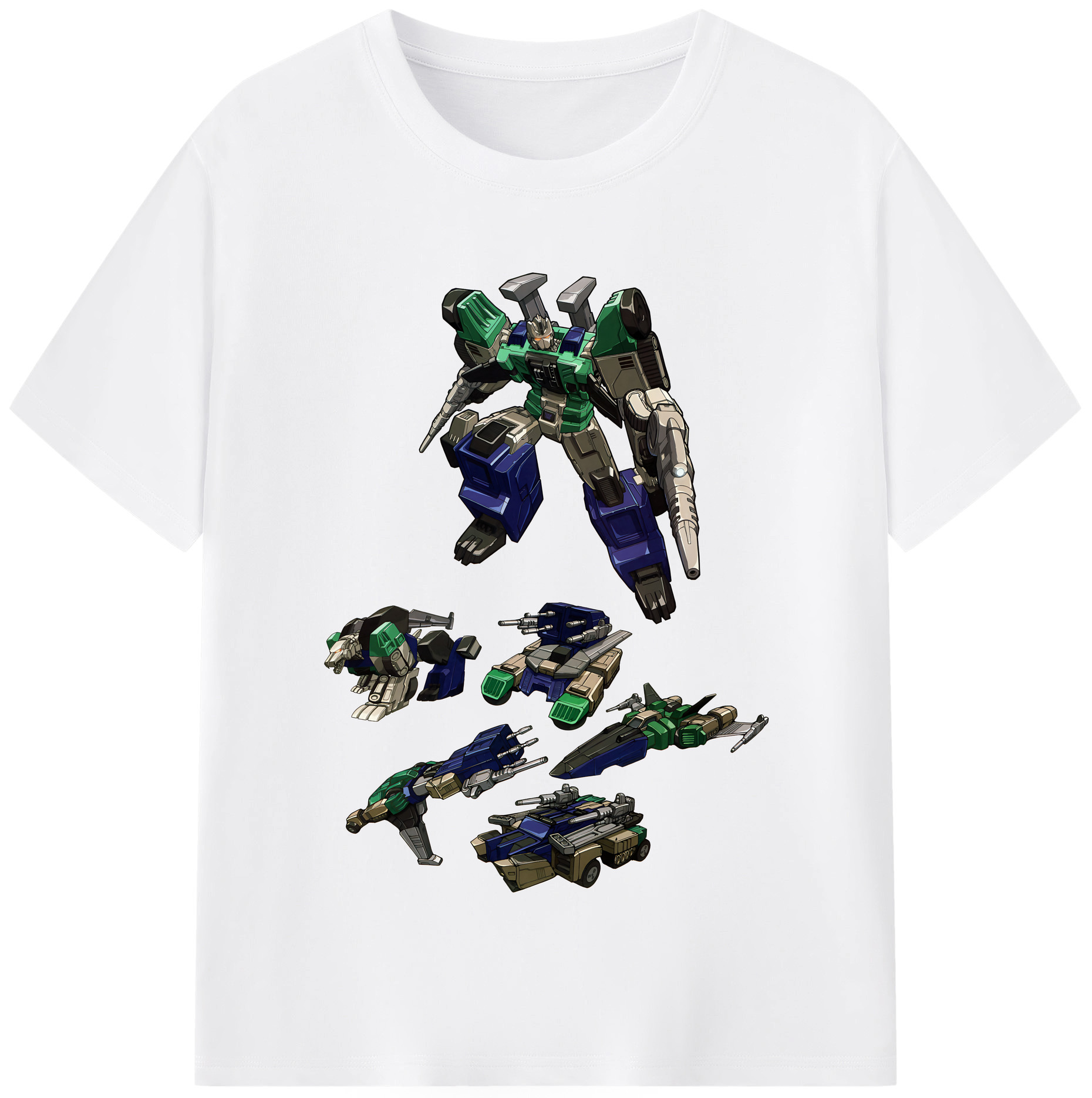 （画像用） Transformers トランスフォーマー 綿100％半袖Tシャツ（フロントプリント）