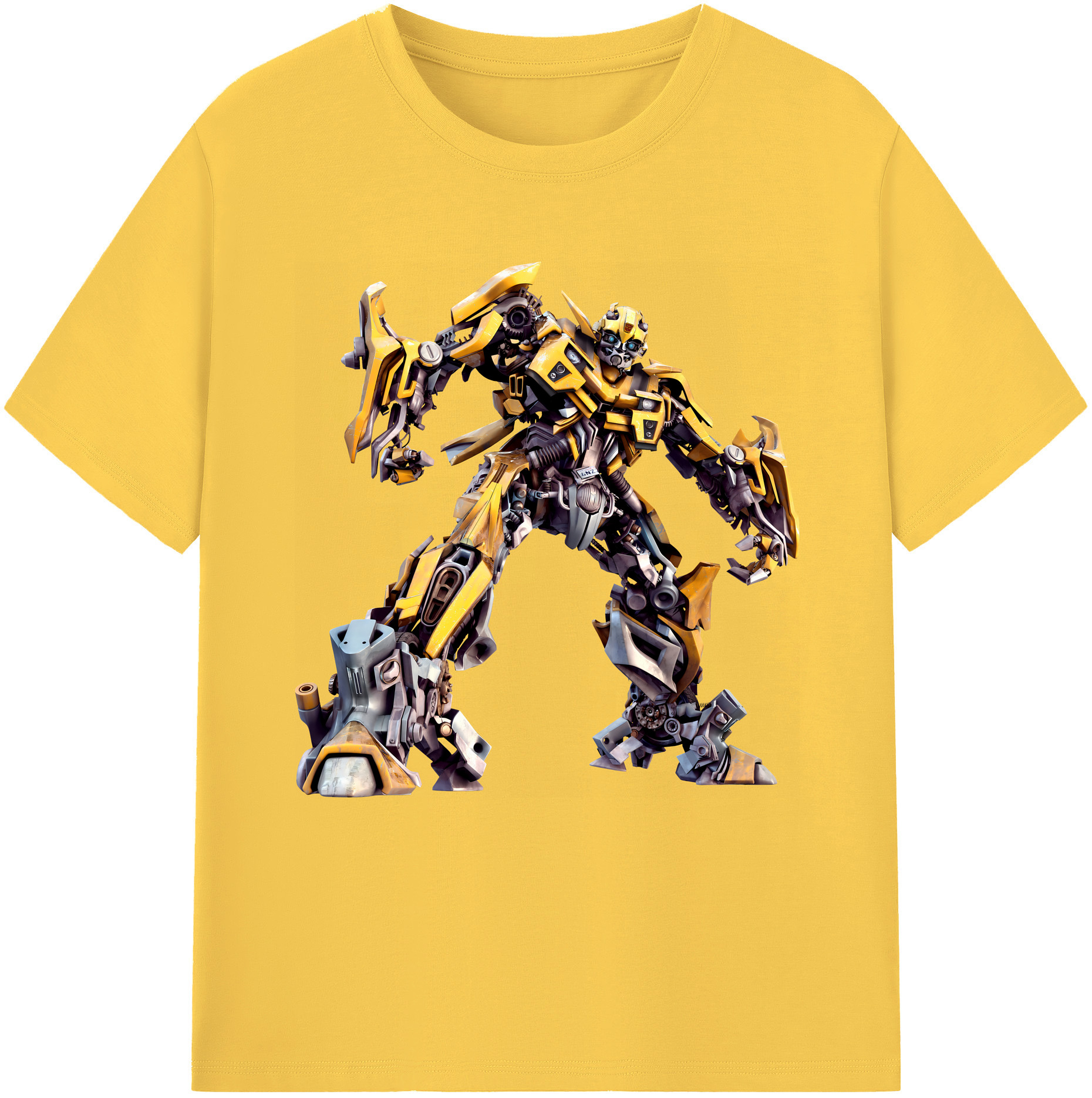 （画像用） Transformers トランスフォーマー 綿100％半袖Tシャツ（フロントプリント）