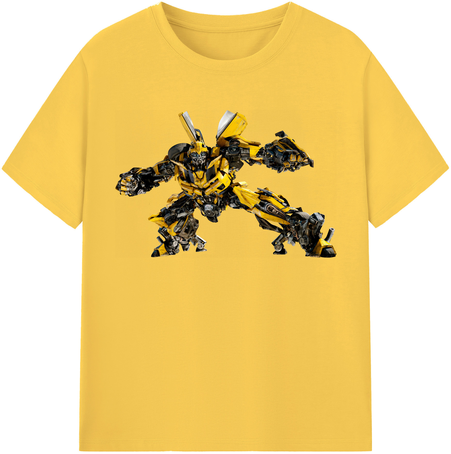 （画像用） Transformers トランスフォーマー 綿100％半袖Tシャツ（フロントプリント）