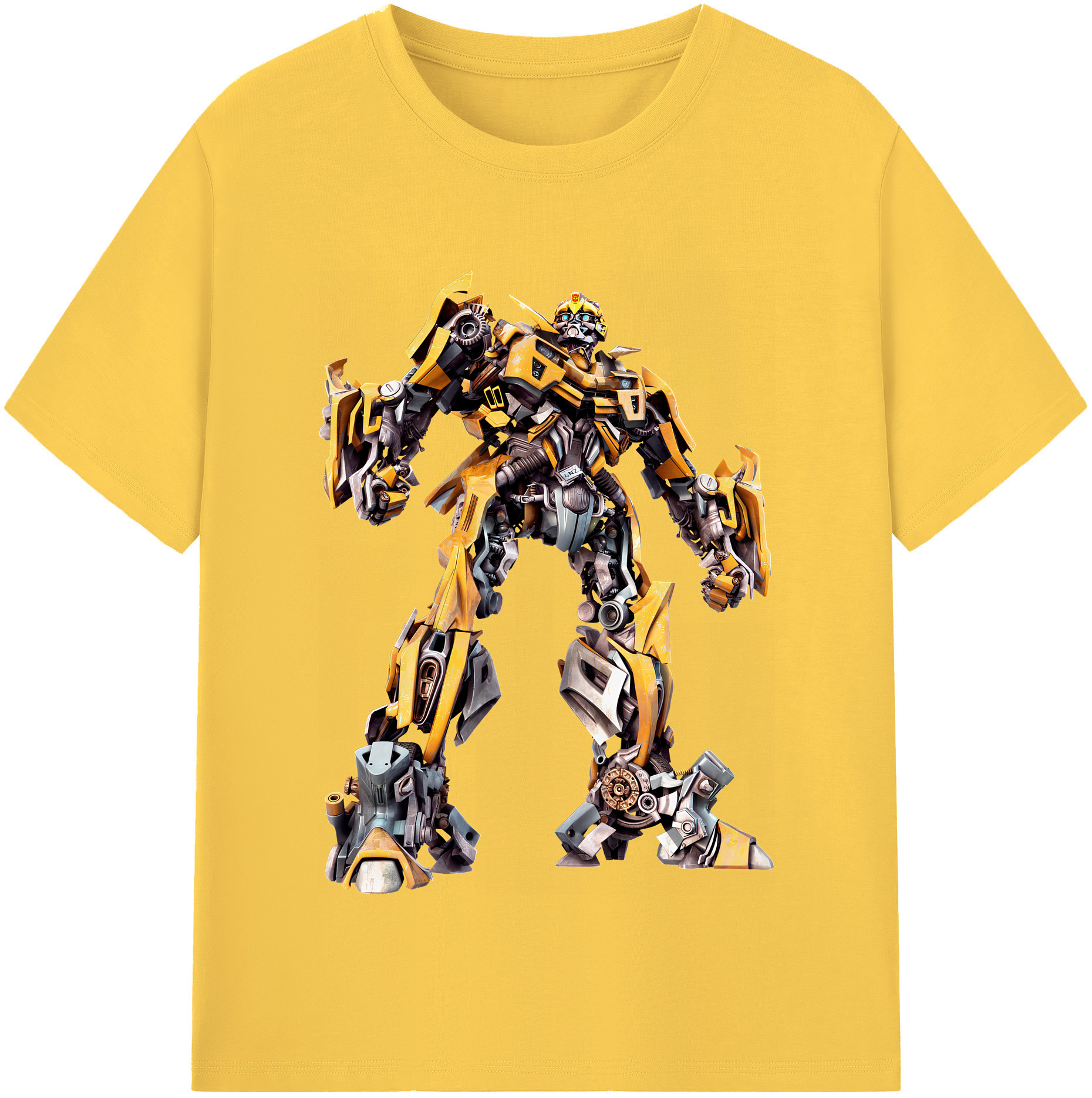 （画像用） Transformers トランスフォーマー 綿100％半袖Tシャツ（フロントプリント）