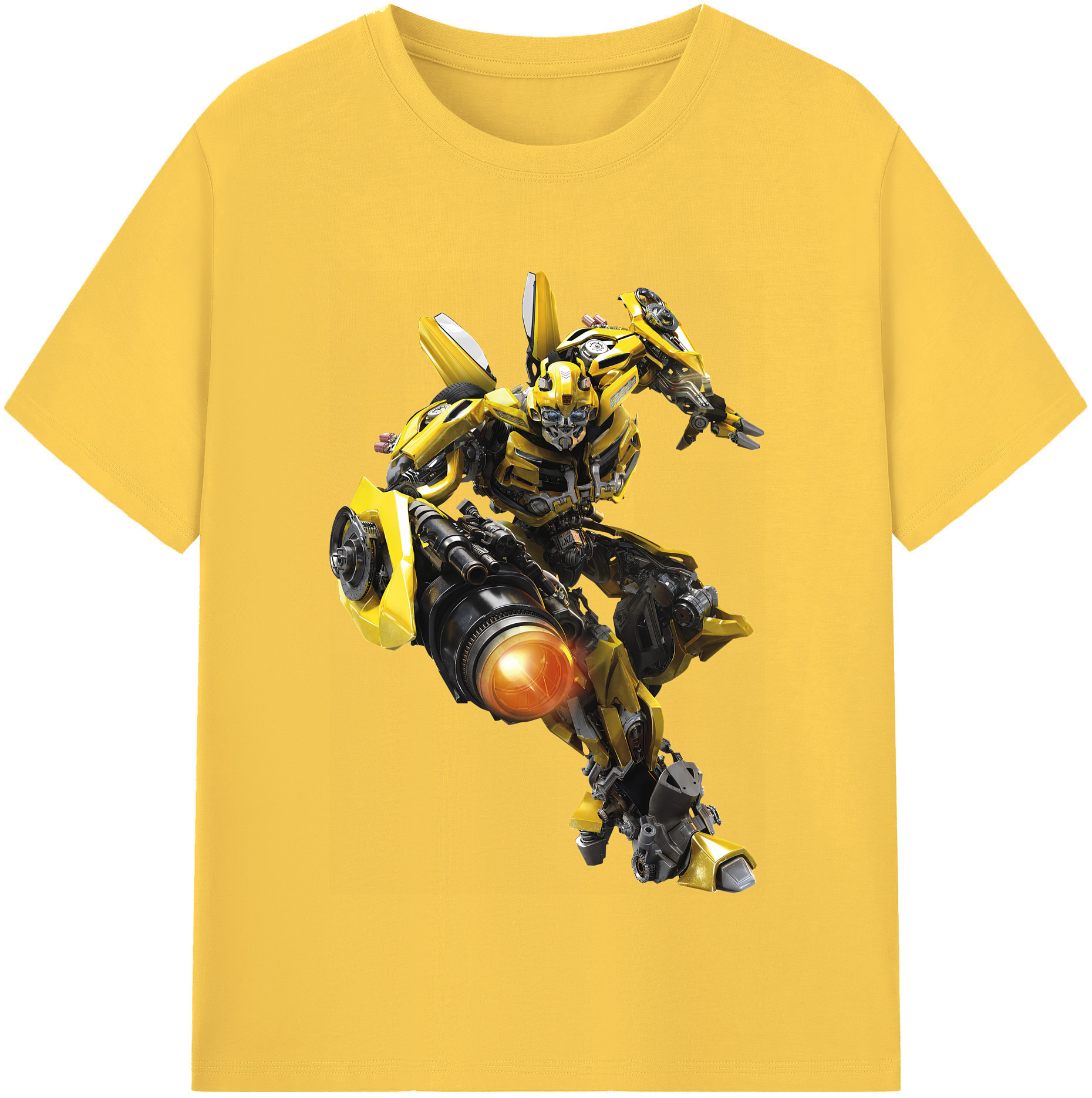 （画像用） Transformers トランスフォーマー 綿100％半袖Tシャツ（フロントプリント）