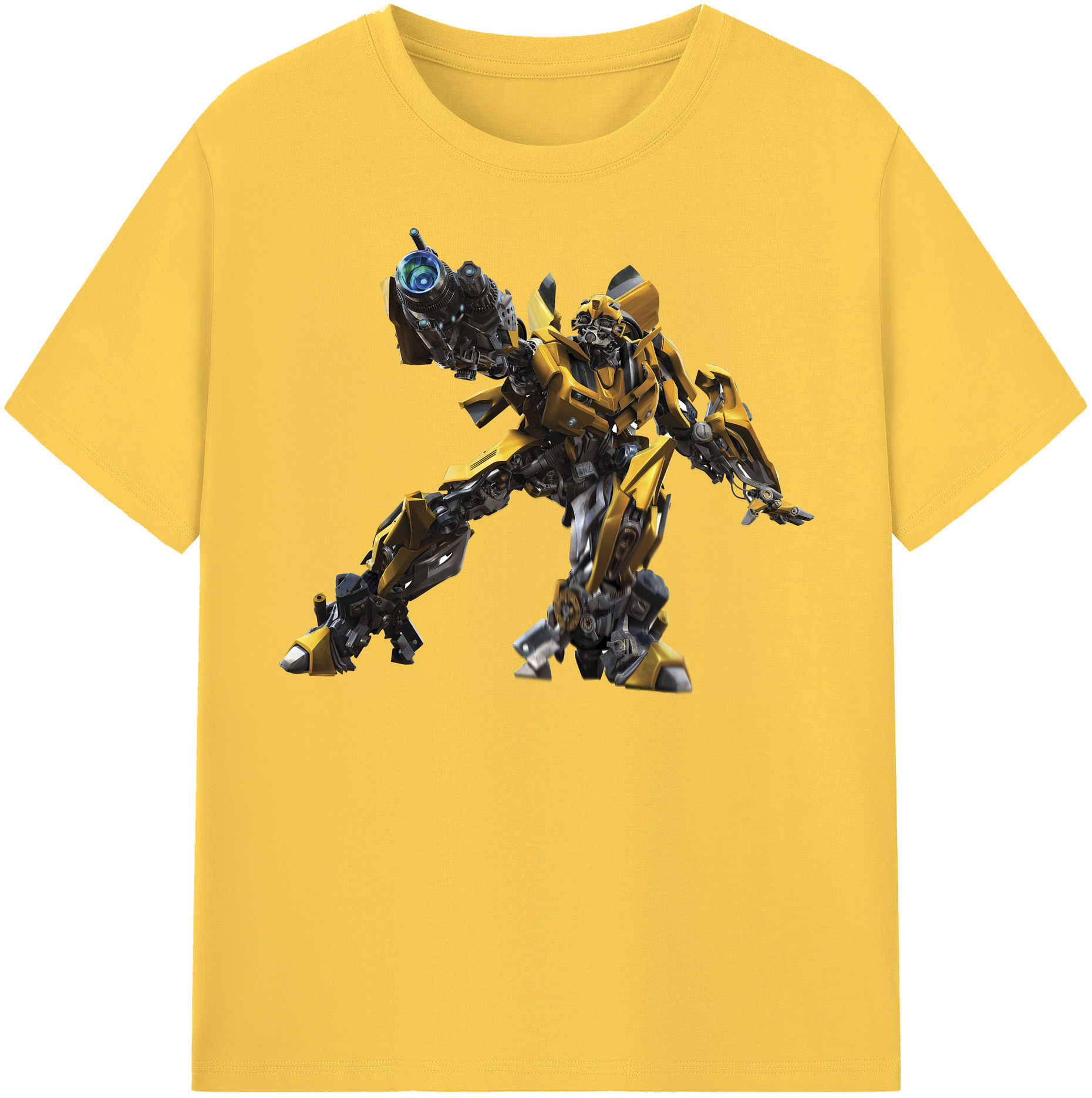 （画像用） Transformers トランスフォーマー 綿100％半袖Tシャツ（フロントプリント）