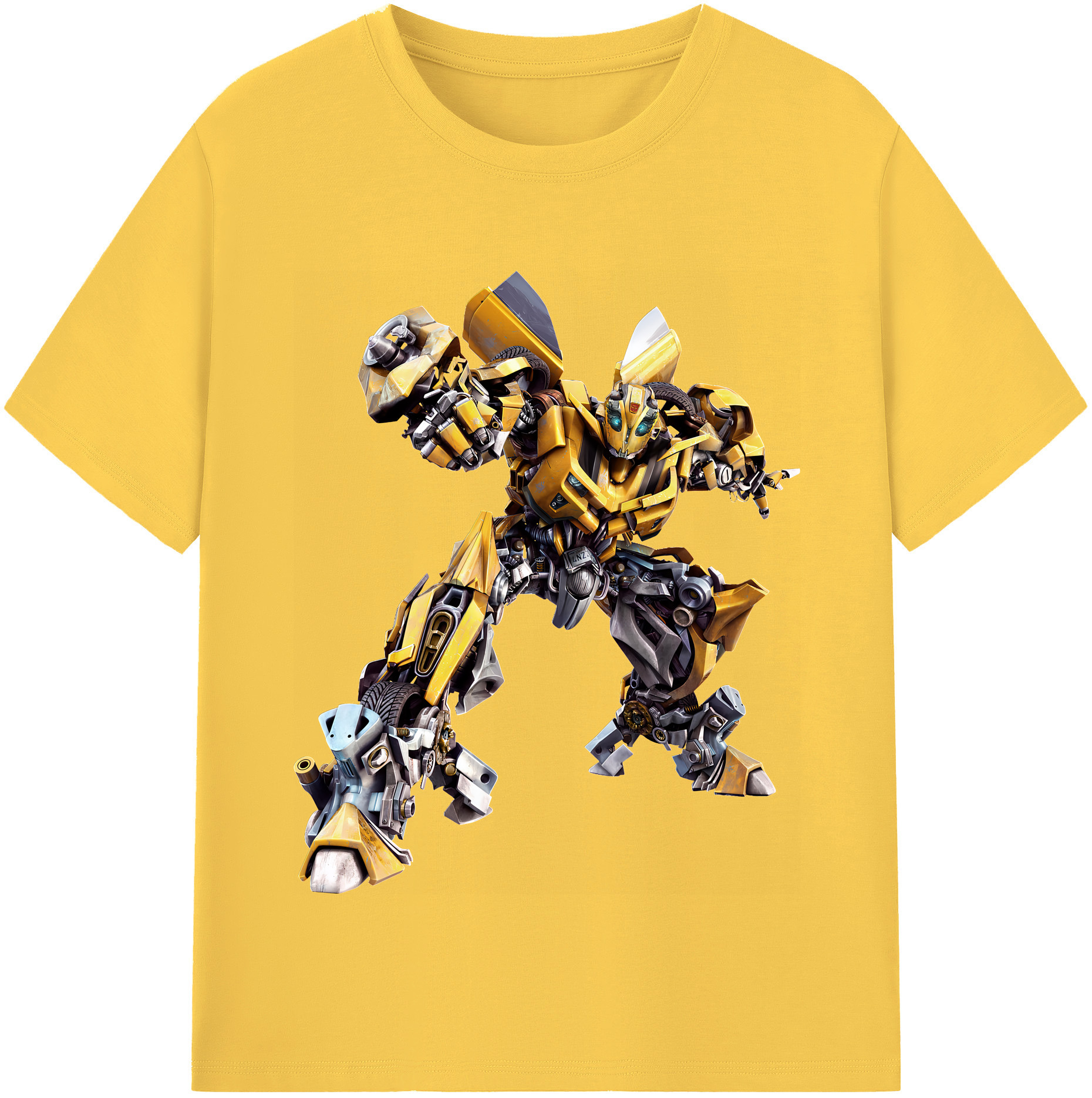 （画像用） Transformers トランスフォーマー 綿100％半袖Tシャツ（フロントプリント）