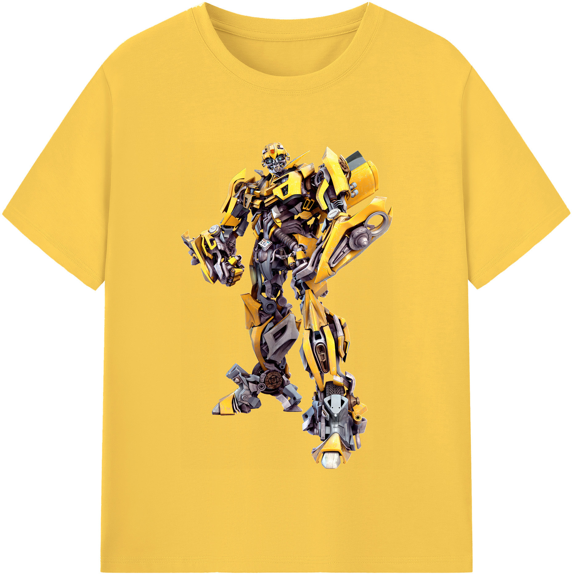（画像用） Transformers トランスフォーマー 綿100％半袖Tシャツ（フロントプリント）