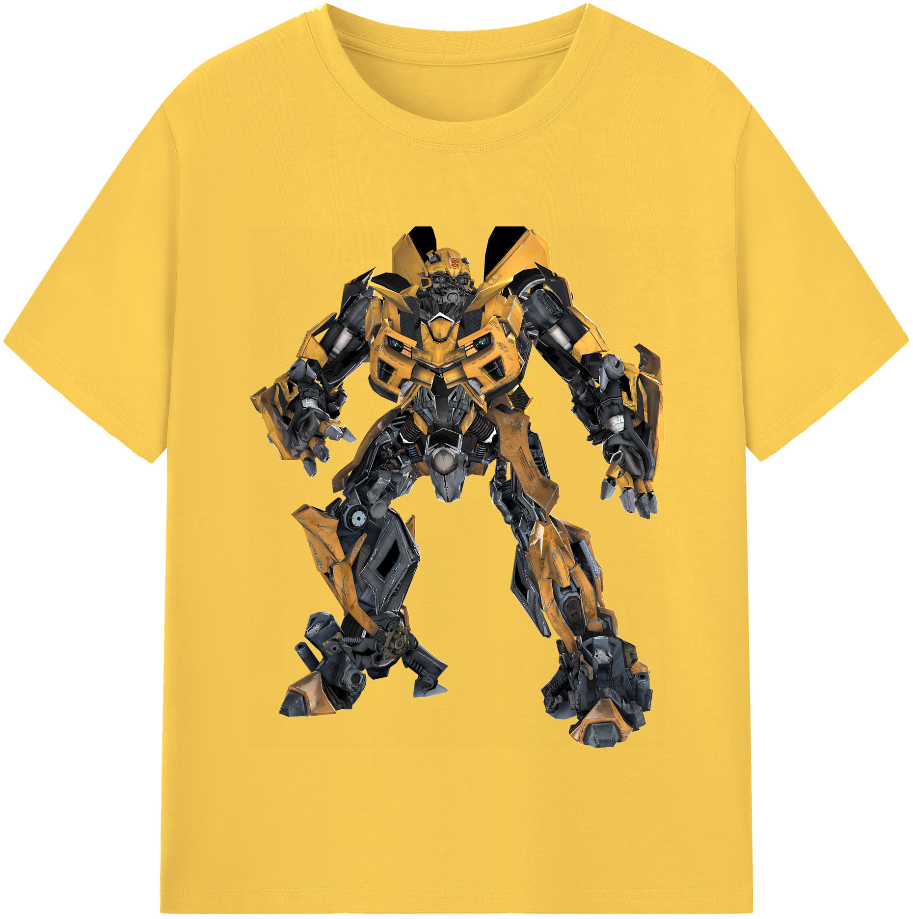 （画像用） Transformers トランスフォーマー 綿100％半袖Tシャツ（フロントプリント）