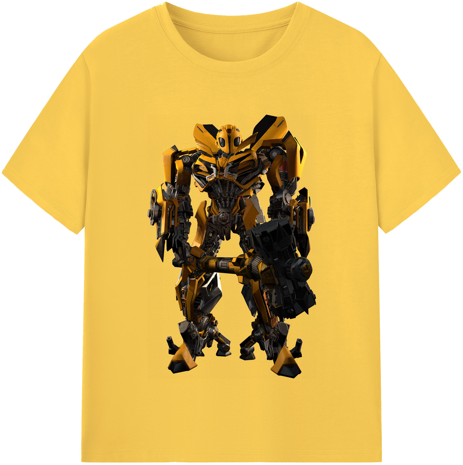 （画像用） Transformers トランスフォーマー 綿100％半袖Tシャツ（フロントプリント）