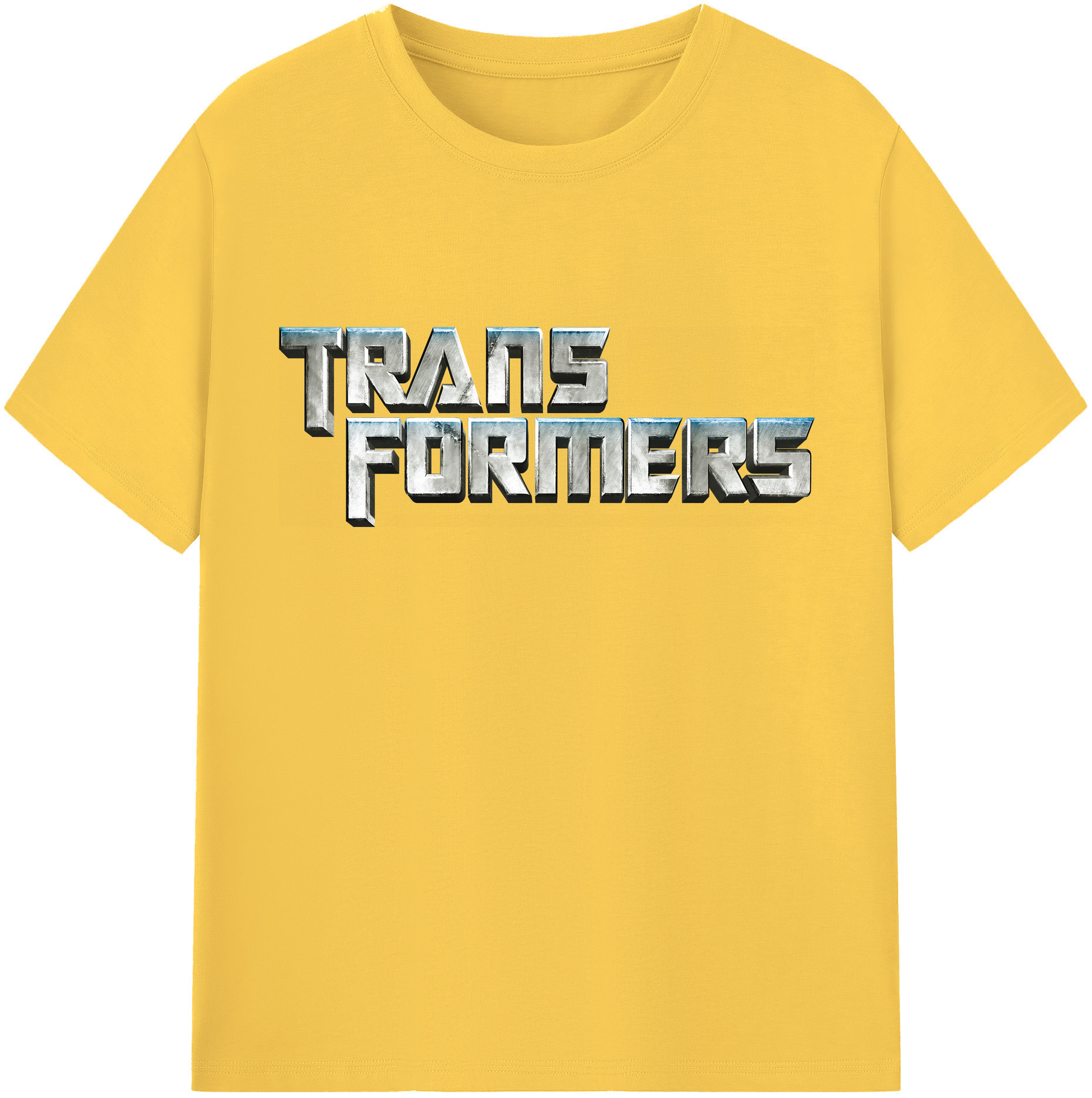 （画像用） Transformers トランスフォーマー 綿100％半袖Tシャツ（フロントプリント）