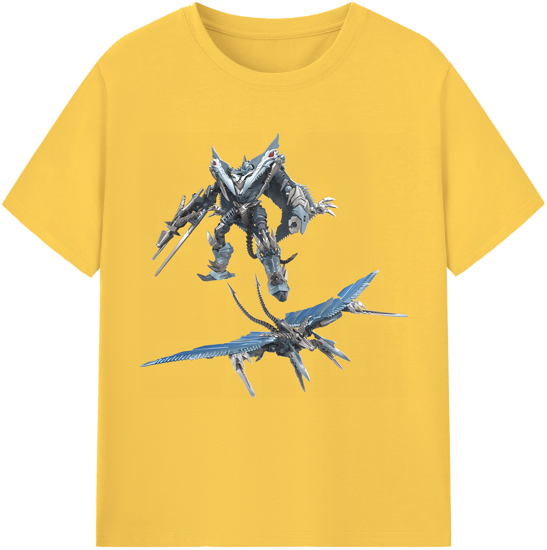 （画像用） Transformers トランスフォーマー 綿100％半袖Tシャツ（フロントプリント）