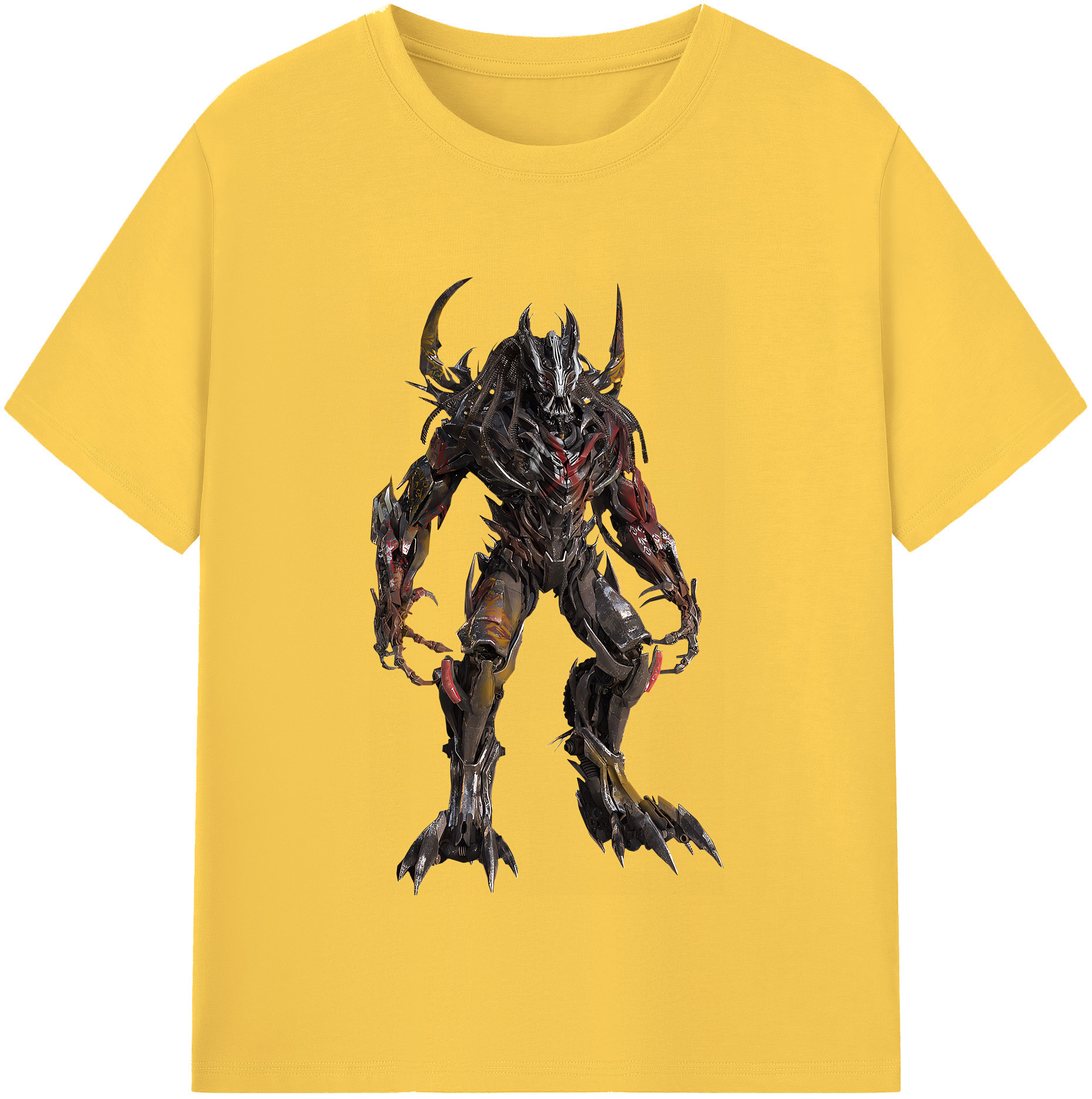 （画像用） Transformers トランスフォーマー 綿100％半袖Tシャツ（フロントプリント）
