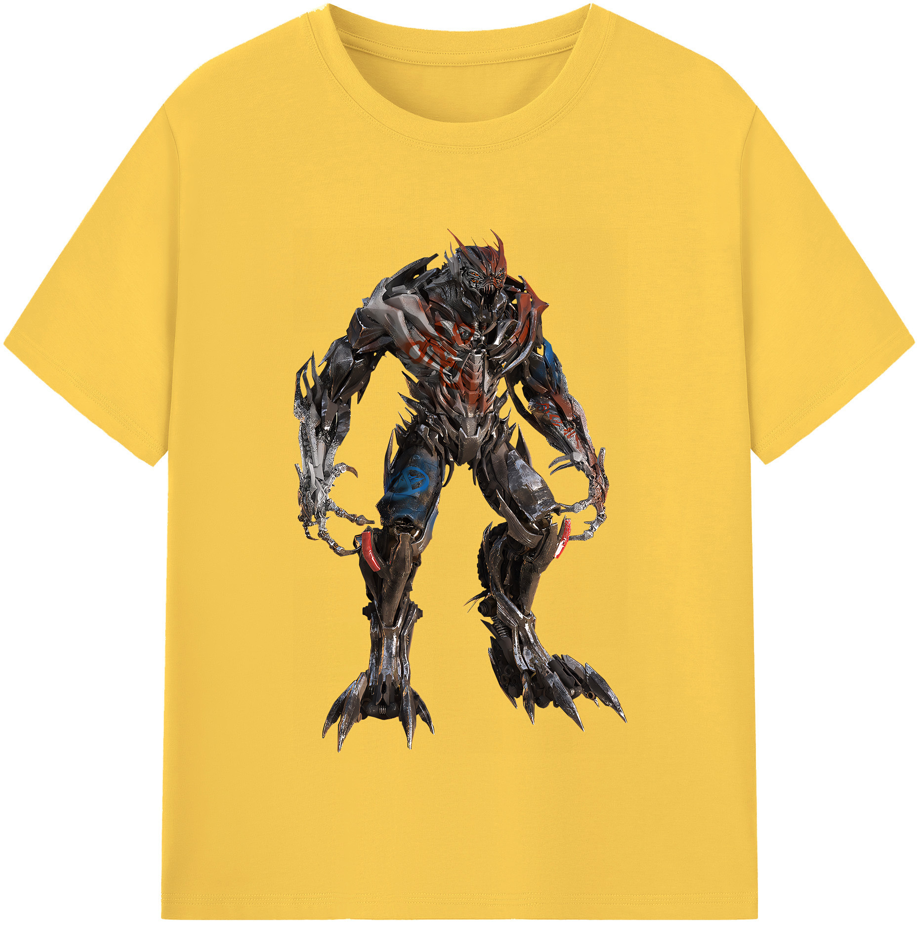 （画像用） Transformers トランスフォーマー 綿100％半袖Tシャツ（フロントプリント）