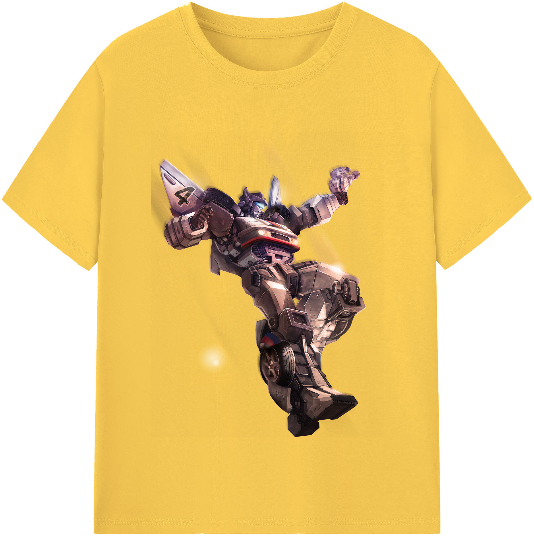 （画像用） Transformers トランスフォーマー 綿100％半袖Tシャツ（フロントプリント）