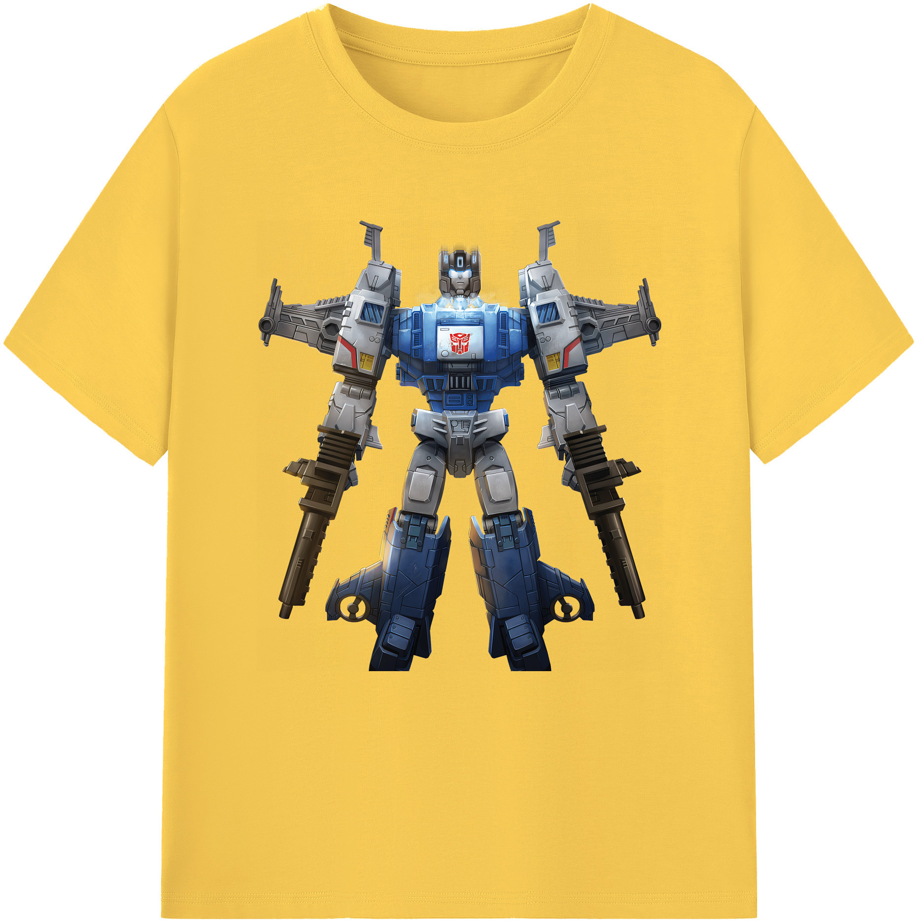 （画像用） Transformers トランスフォーマー 綿100％半袖Tシャツ（フロントプリント）