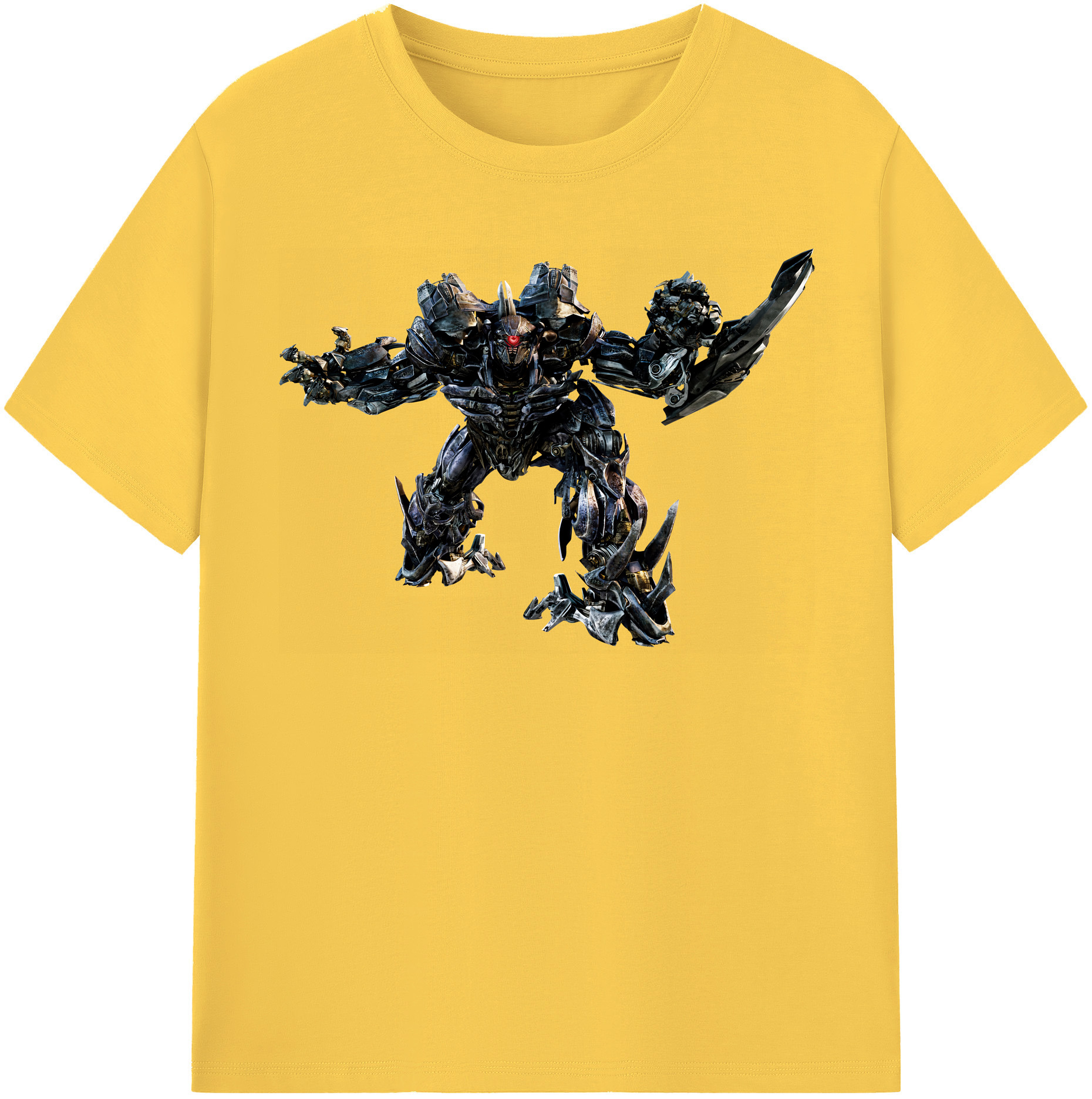 （画像用） Transformers トランスフォーマー 綿100％半袖Tシャツ（フロントプリント）