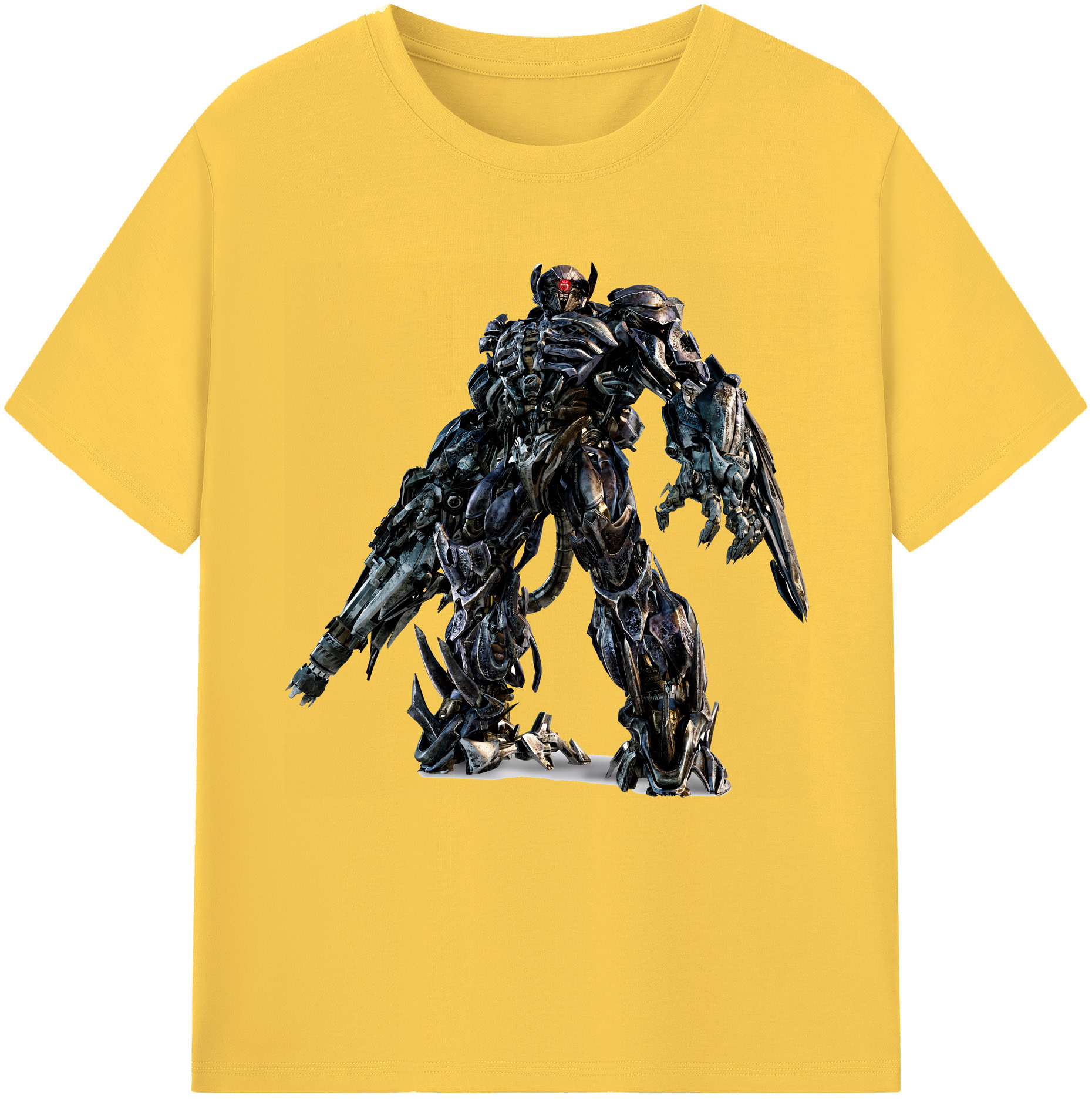 （画像用） Transformers トランスフォーマー 綿100％半袖Tシャツ（フロントプリント）