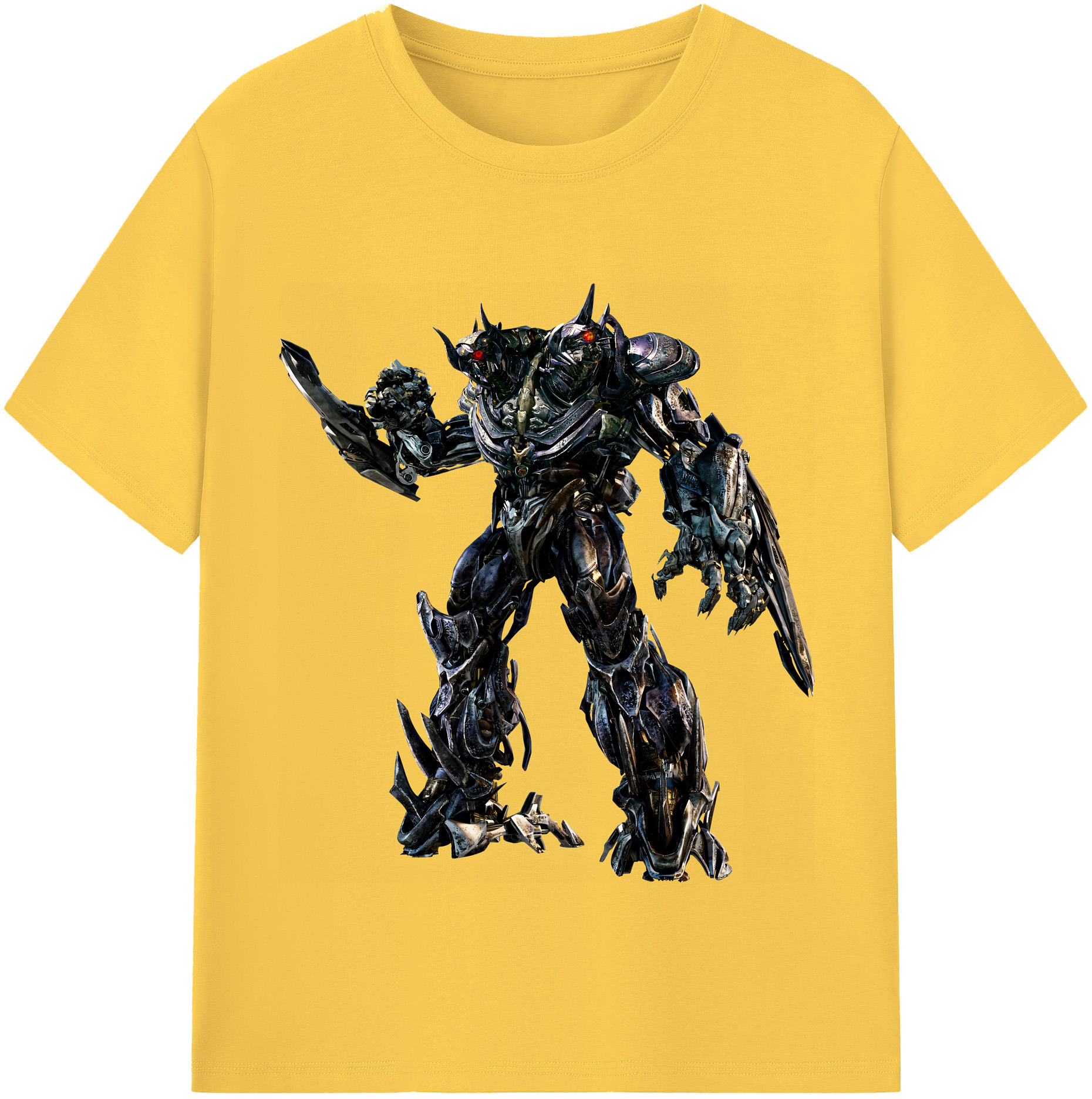 （画像用） Transformers トランスフォーマー 綿100％半袖Tシャツ（フロントプリント）