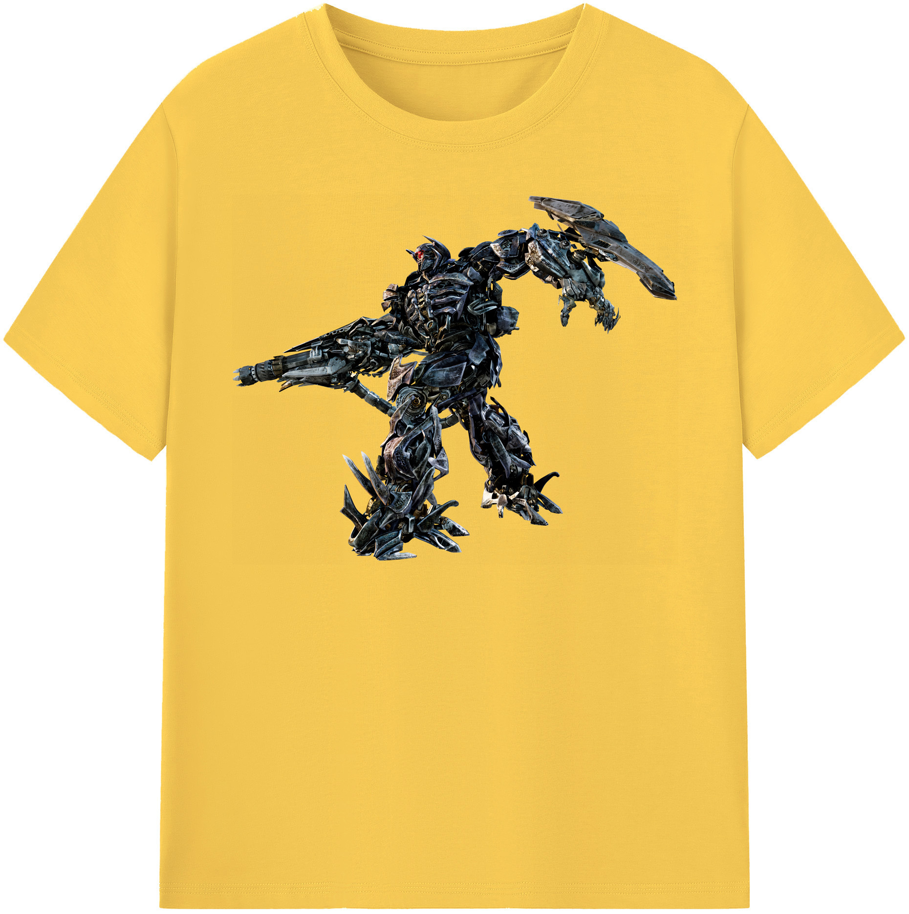 （画像用） Transformers トランスフォーマー 綿100％半袖Tシャツ（フロントプリント）