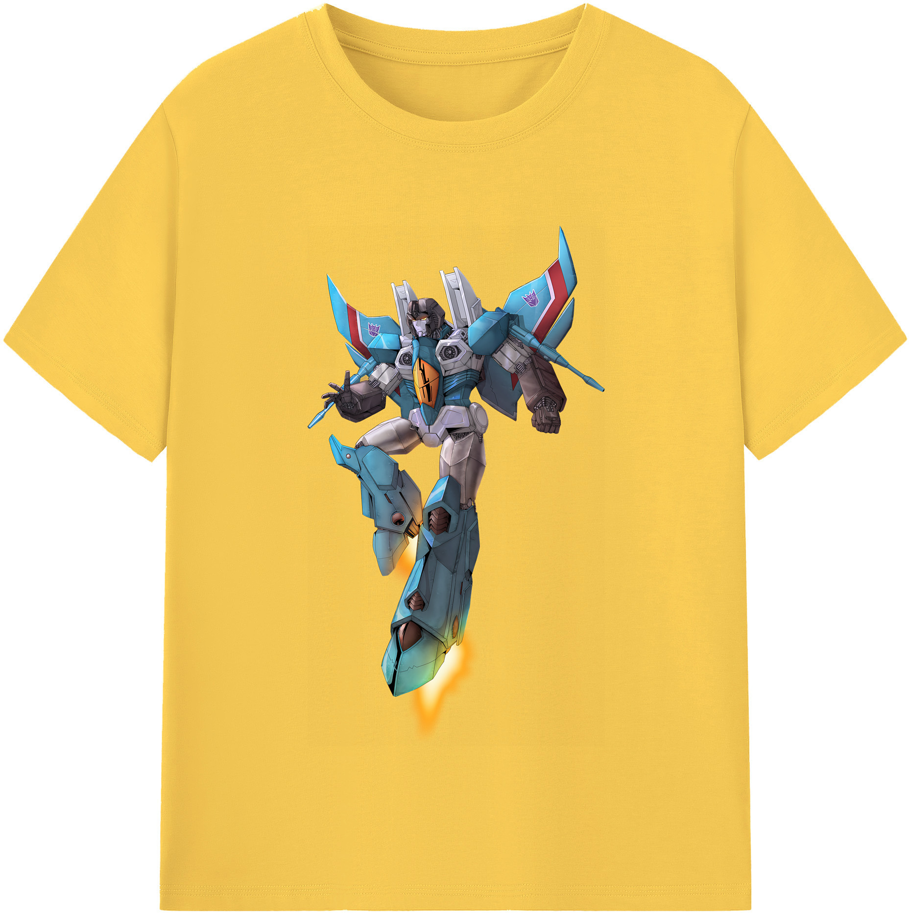 （画像用） Transformers トランスフォーマー 綿100％半袖Tシャツ（フロントプリント）