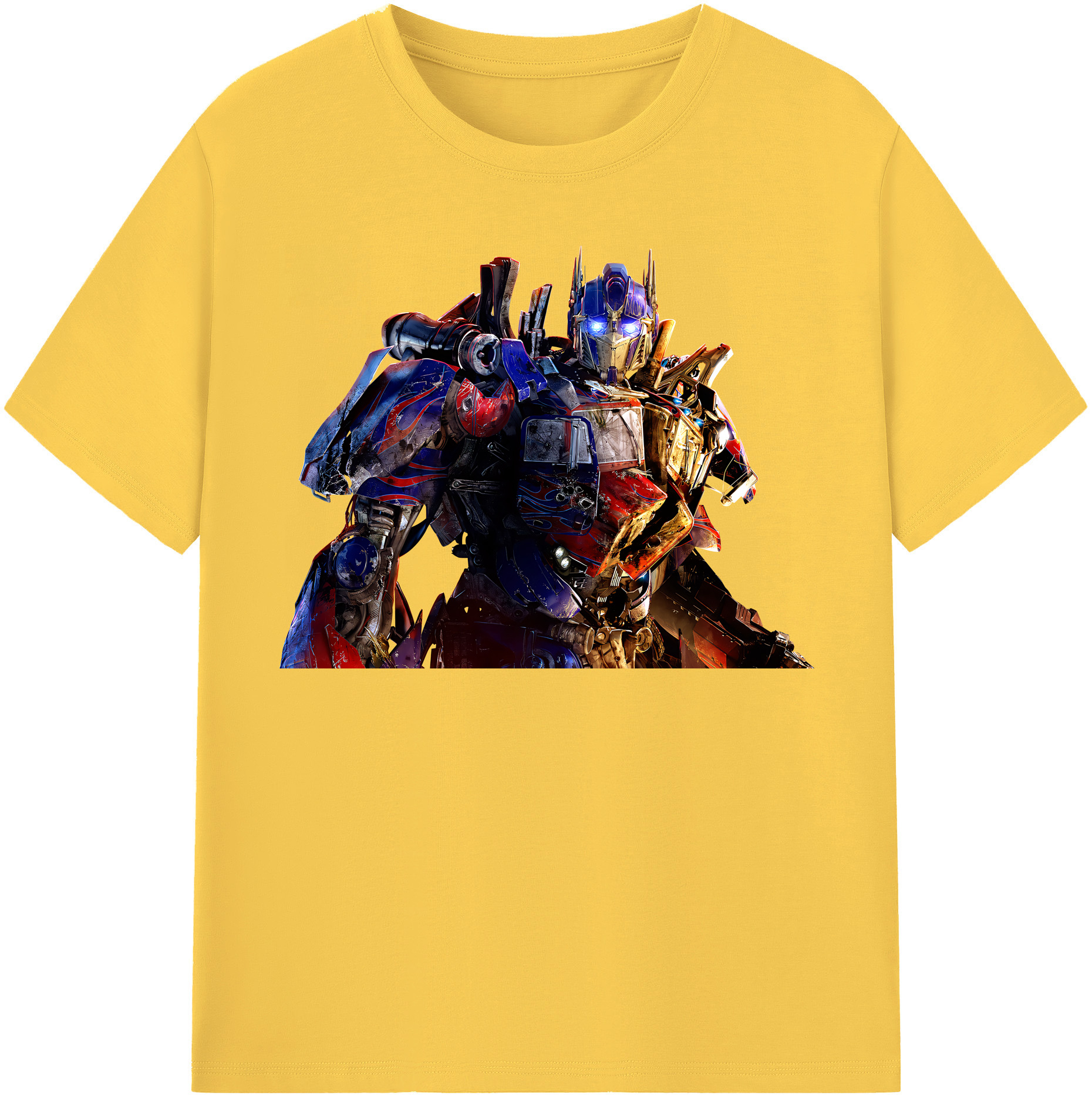 （画像用） Transformers トランスフォーマー 綿100％半袖Tシャツ（フロントプリント）
