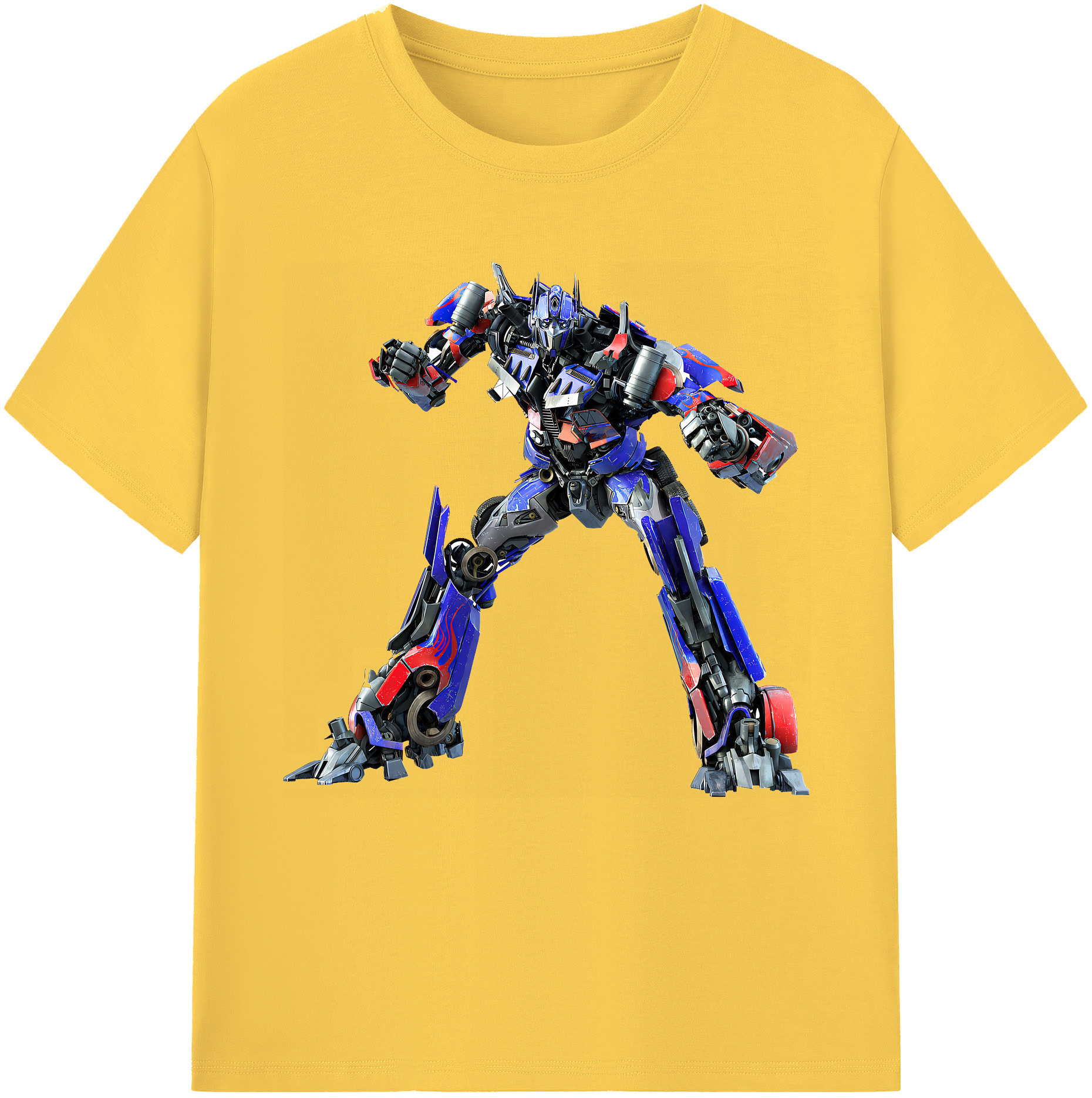（画像用） Transformers トランスフォーマー 綿100％半袖Tシャツ（フロントプリント）