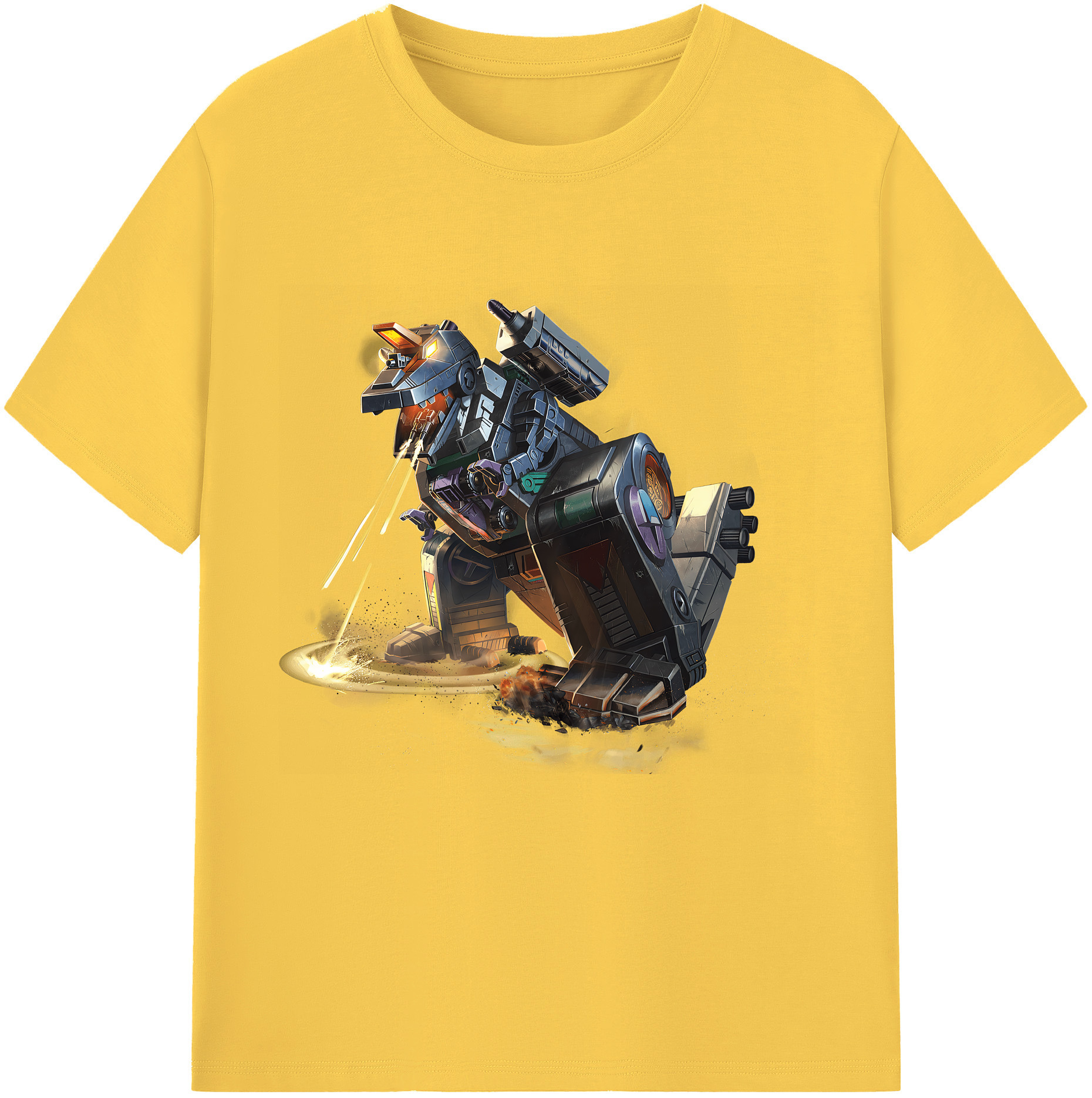 （画像用） Transformers トランスフォーマー 綿100％半袖Tシャツ（フロントプリント）