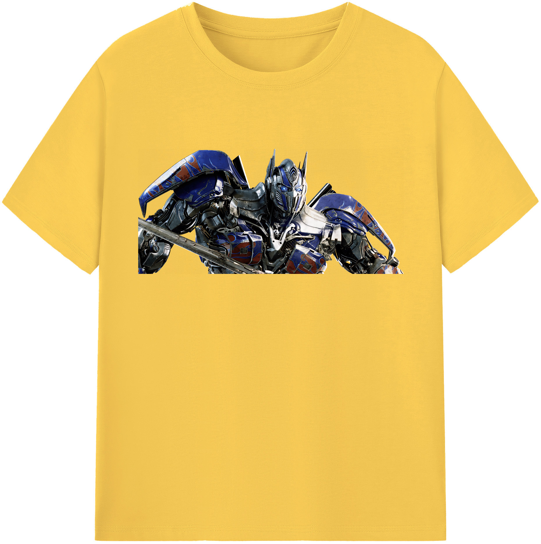 （画像用） Transformers トランスフォーマー 綿100％半袖Tシャツ（フロントプリント）