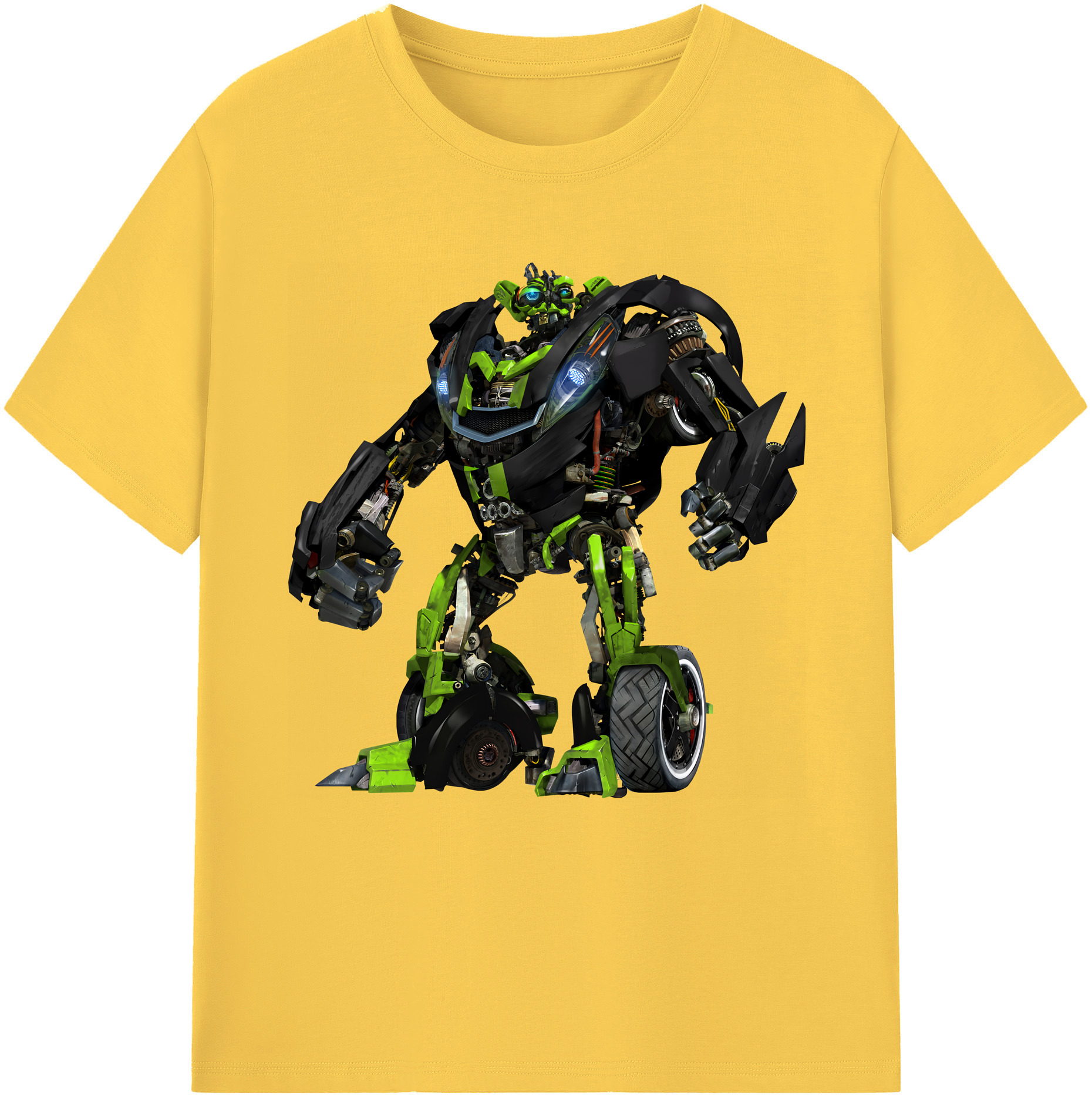 （画像用） Transformers トランスフォーマー 綿100％半袖Tシャツ（フロントプリント）