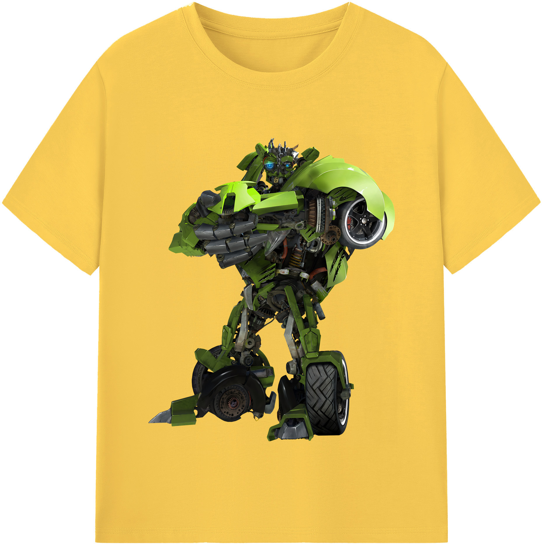 （画像用） Transformers トランスフォーマー 綿100％半袖Tシャツ（フロントプリント）
