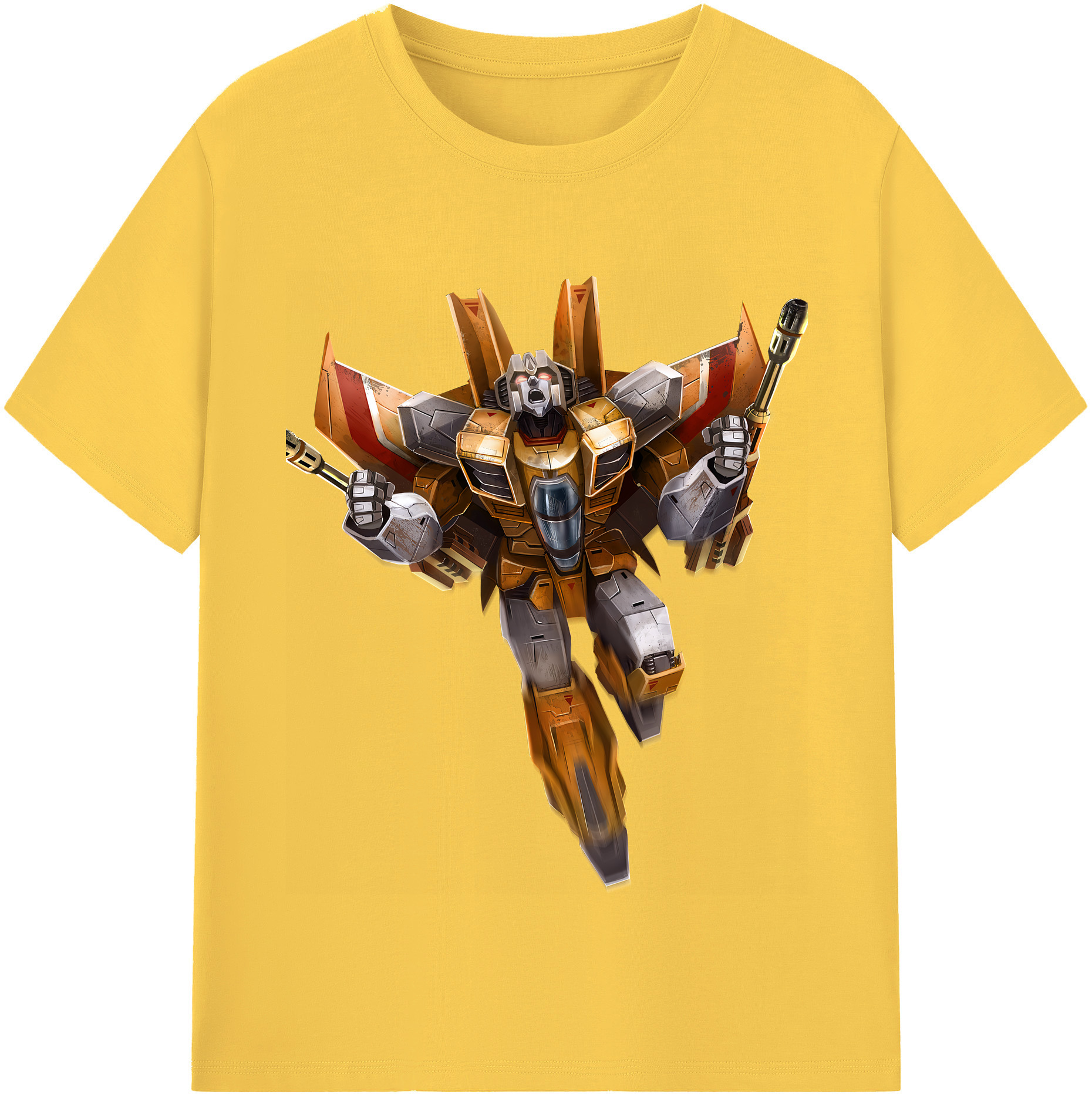 （画像用） Transformers トランスフォーマー 綿100％半袖Tシャツ（フロントプリント）