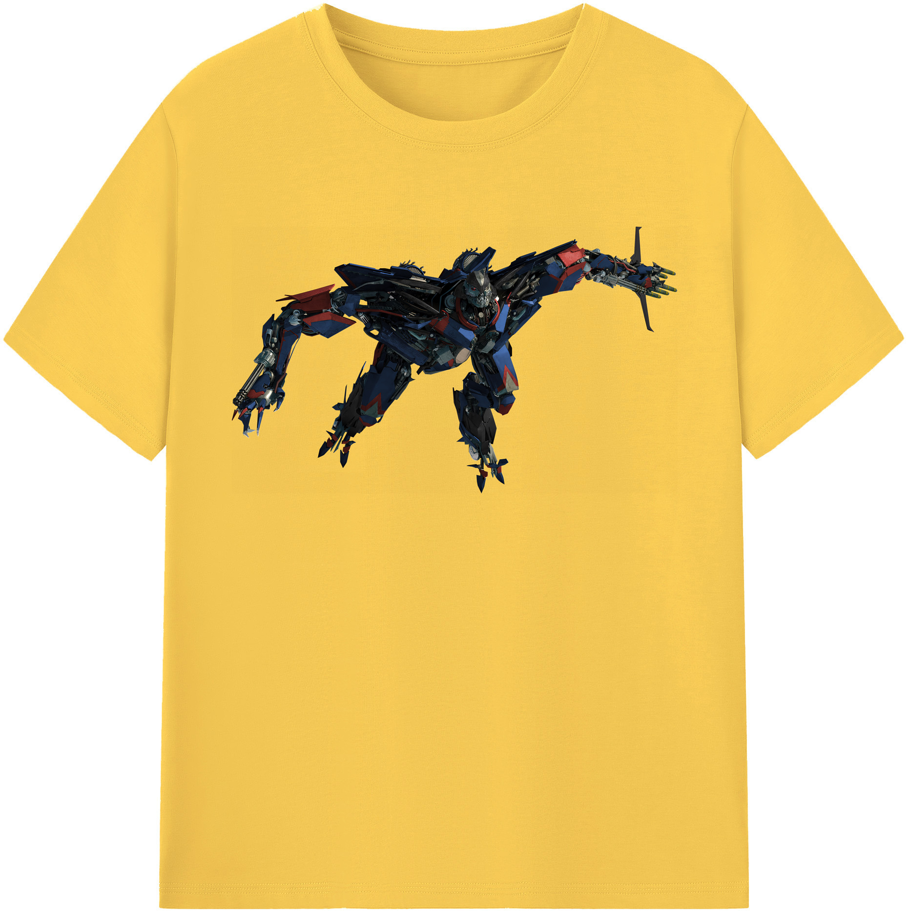 （画像用） Transformers トランスフォーマー 綿100％半袖Tシャツ（フロントプリント）