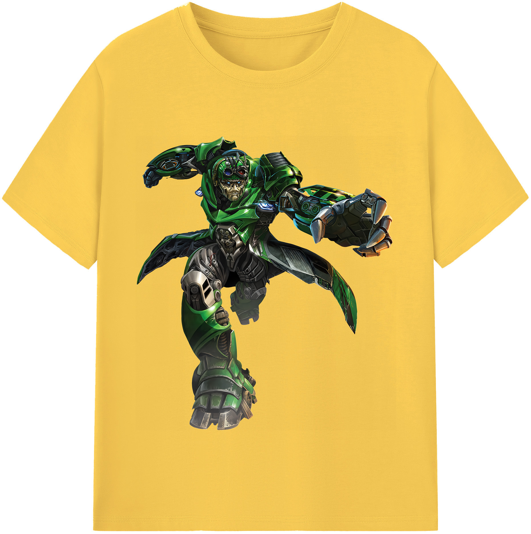 （画像用） Transformers トランスフォーマー 綿100％半袖Tシャツ（フロントプリント）