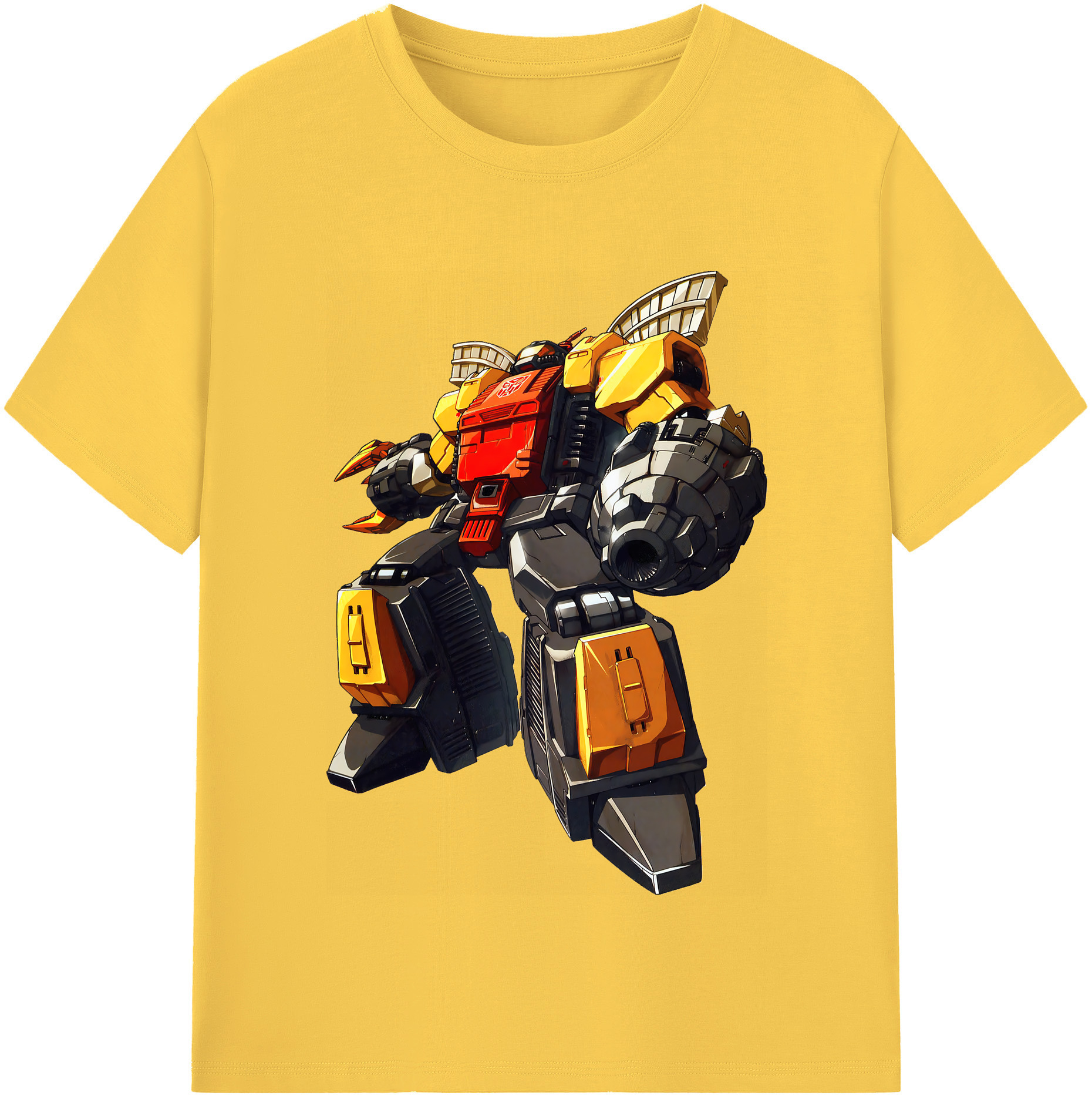 （画像用） Transformers トランスフォーマー 綿100％半袖Tシャツ（フロントプリント）