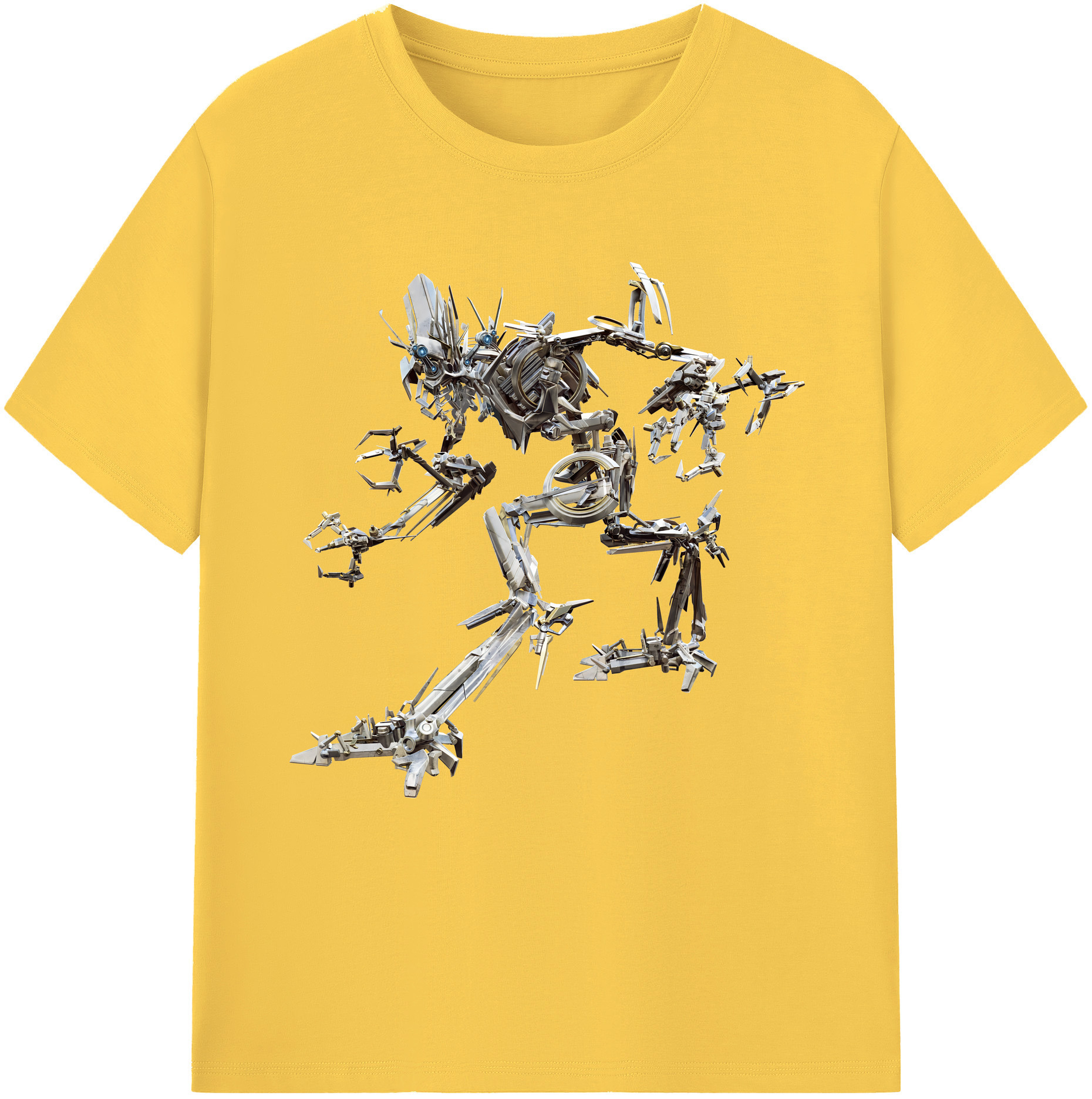 （画像用） Transformers トランスフォーマー 綿100％半袖Tシャツ（フロントプリント）