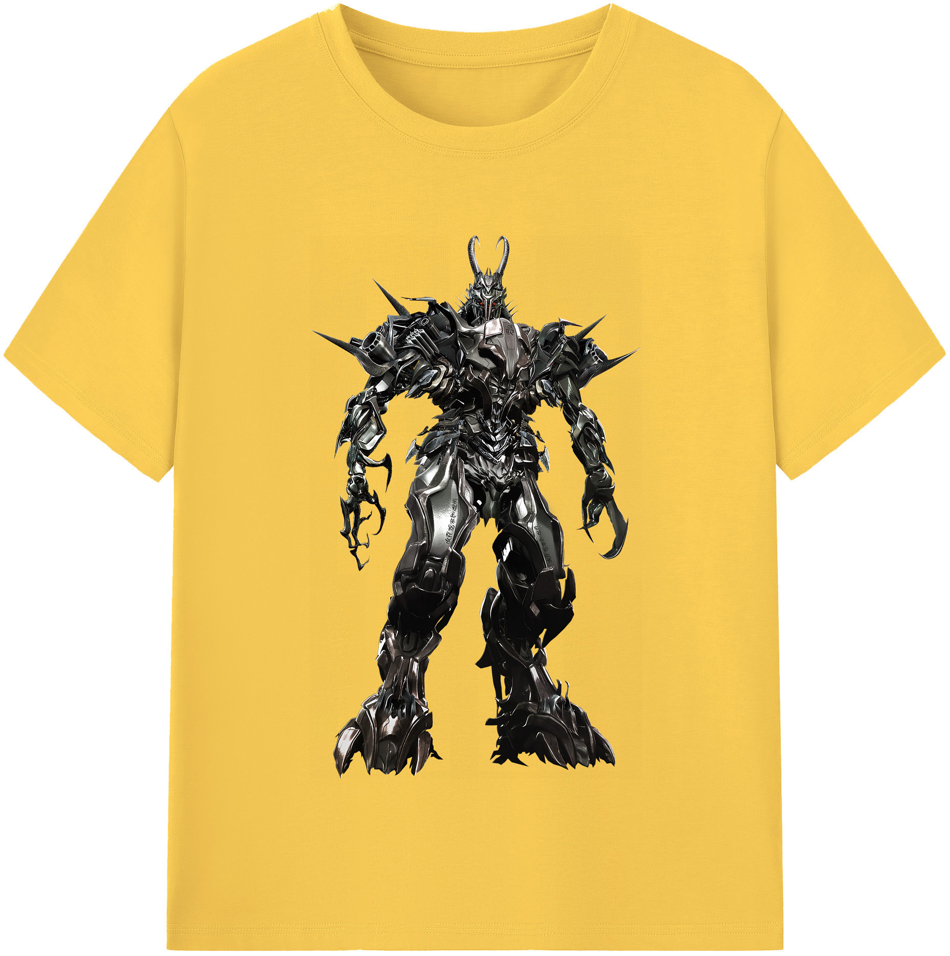 （画像用） Transformers トランスフォーマー 綿100％半袖Tシャツ（フロントプリント）