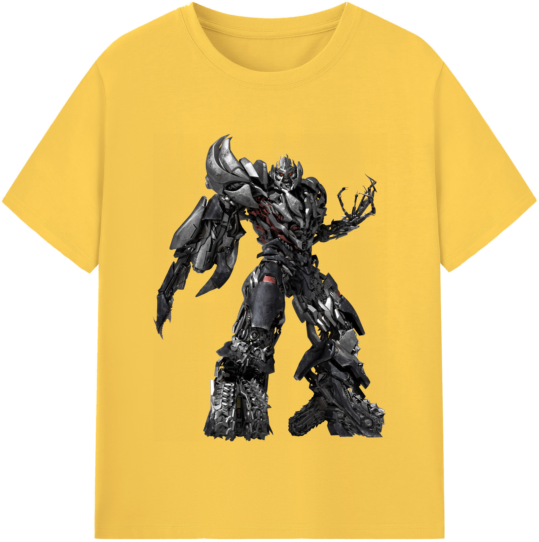 （画像用） Transformers トランスフォーマー 綿100％半袖Tシャツ（フロントプリント）