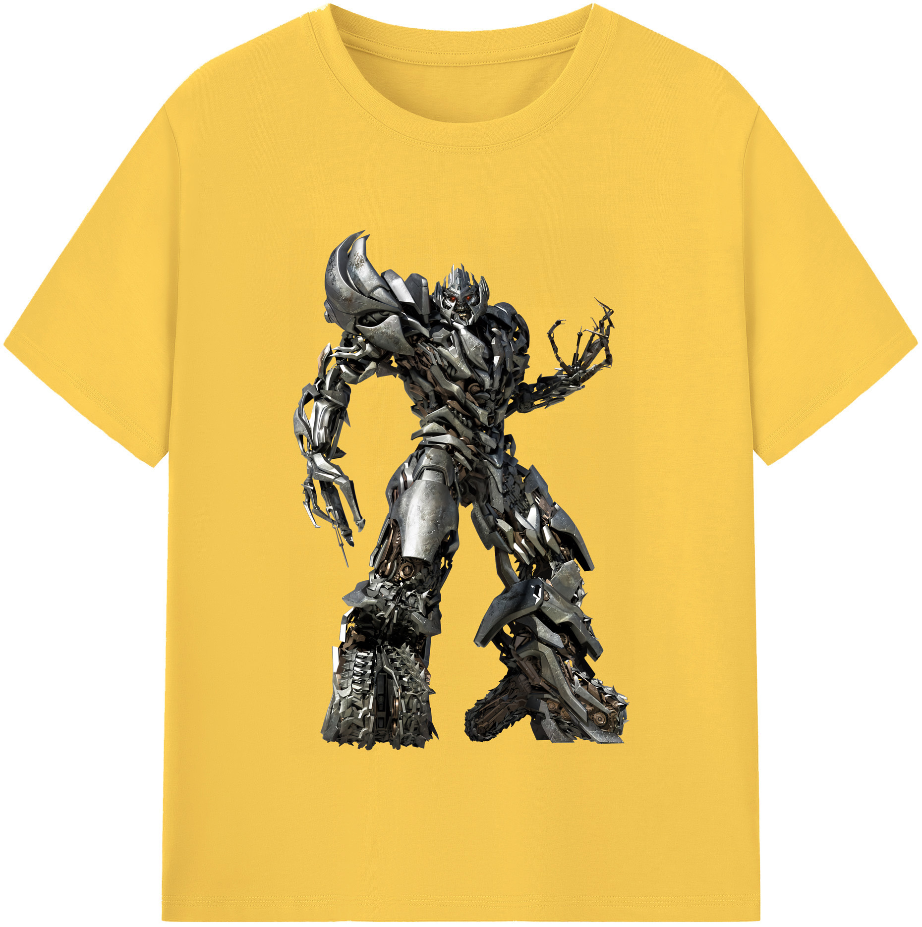 （画像用） Transformers トランスフォーマー 綿100％半袖Tシャツ（フロントプリント）