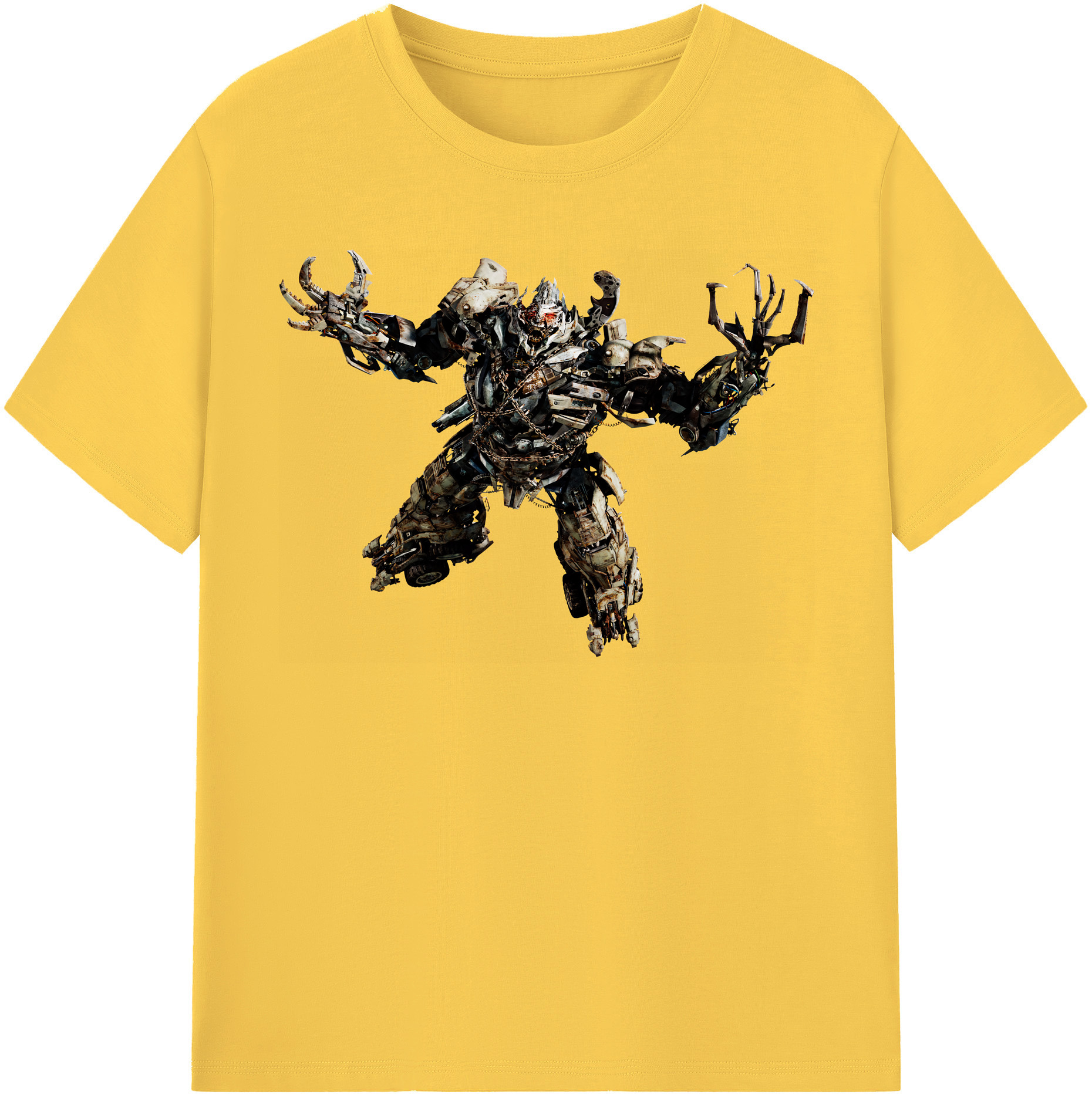 （画像用） Transformers トランスフォーマー 綿100％半袖Tシャツ（フロントプリント）