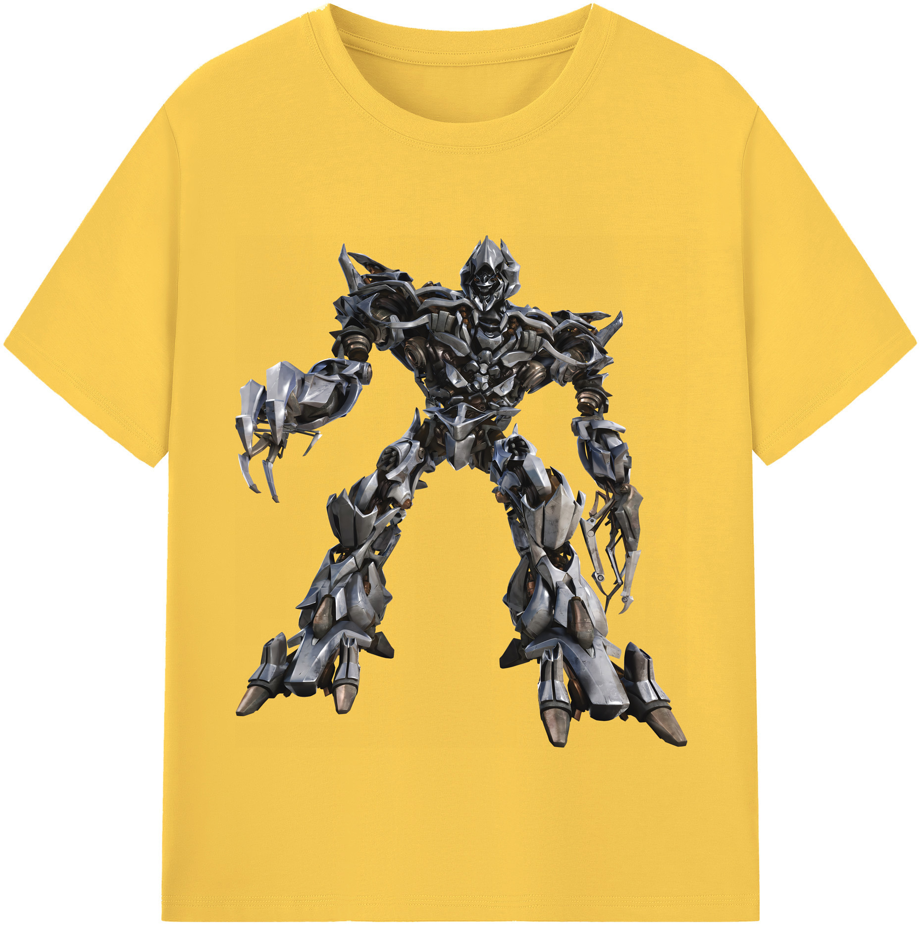 （画像用） Transformers トランスフォーマー 綿100％半袖Tシャツ（フロントプリント）