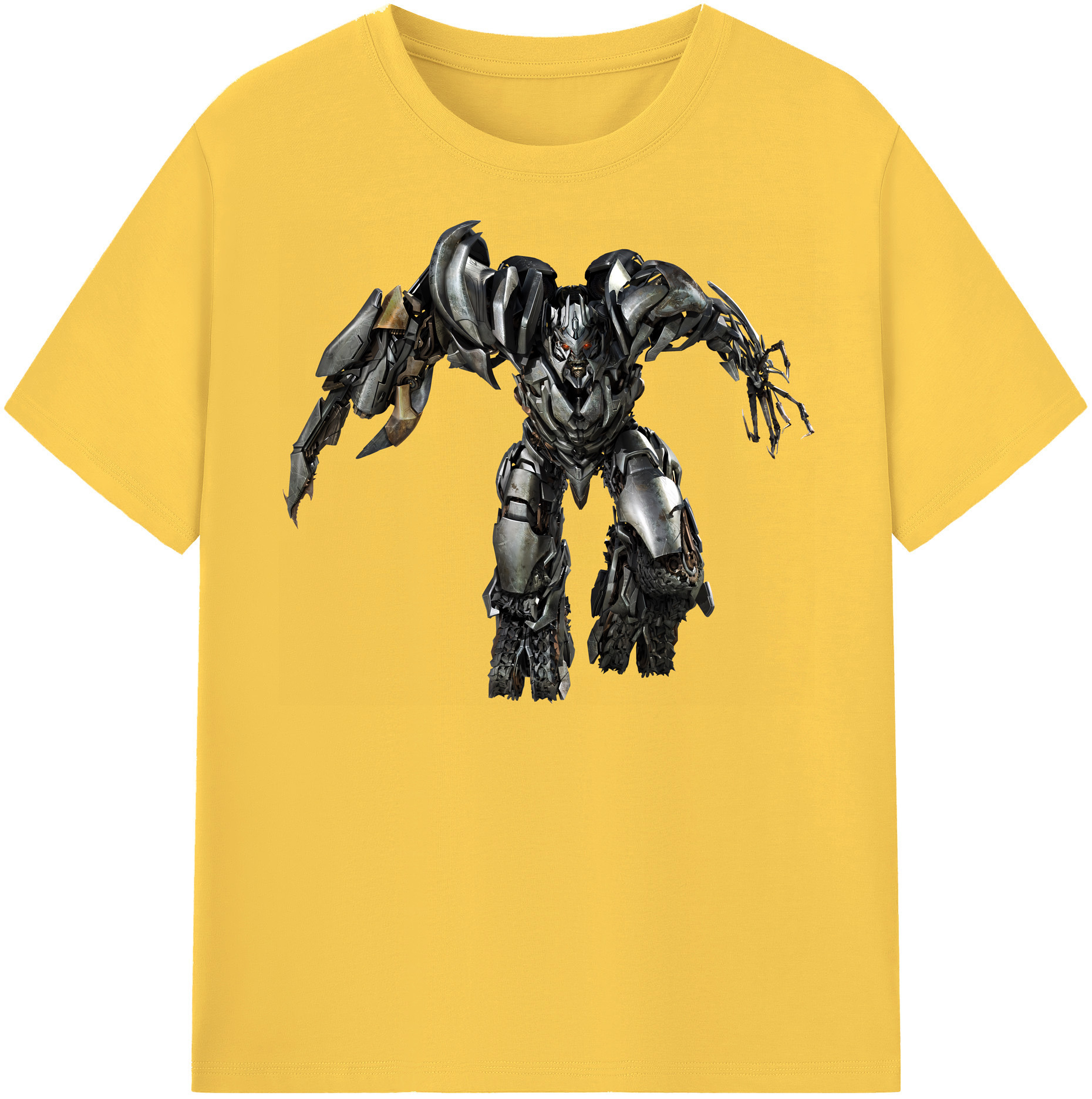（画像用） Transformers トランスフォーマー 綿100％半袖Tシャツ（フロントプリント）